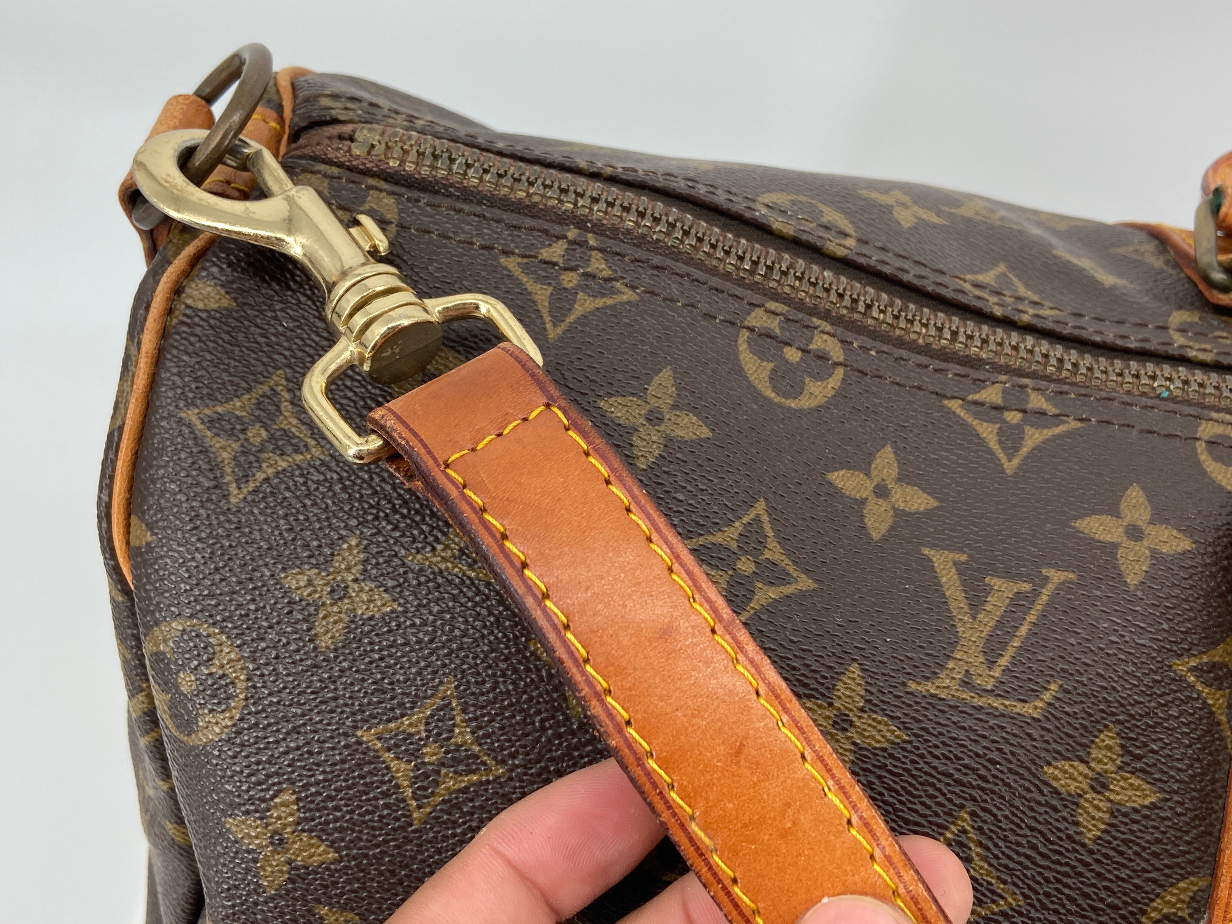 Louis Vuitton Keepall 50 Bandoulière Monogram Canvas