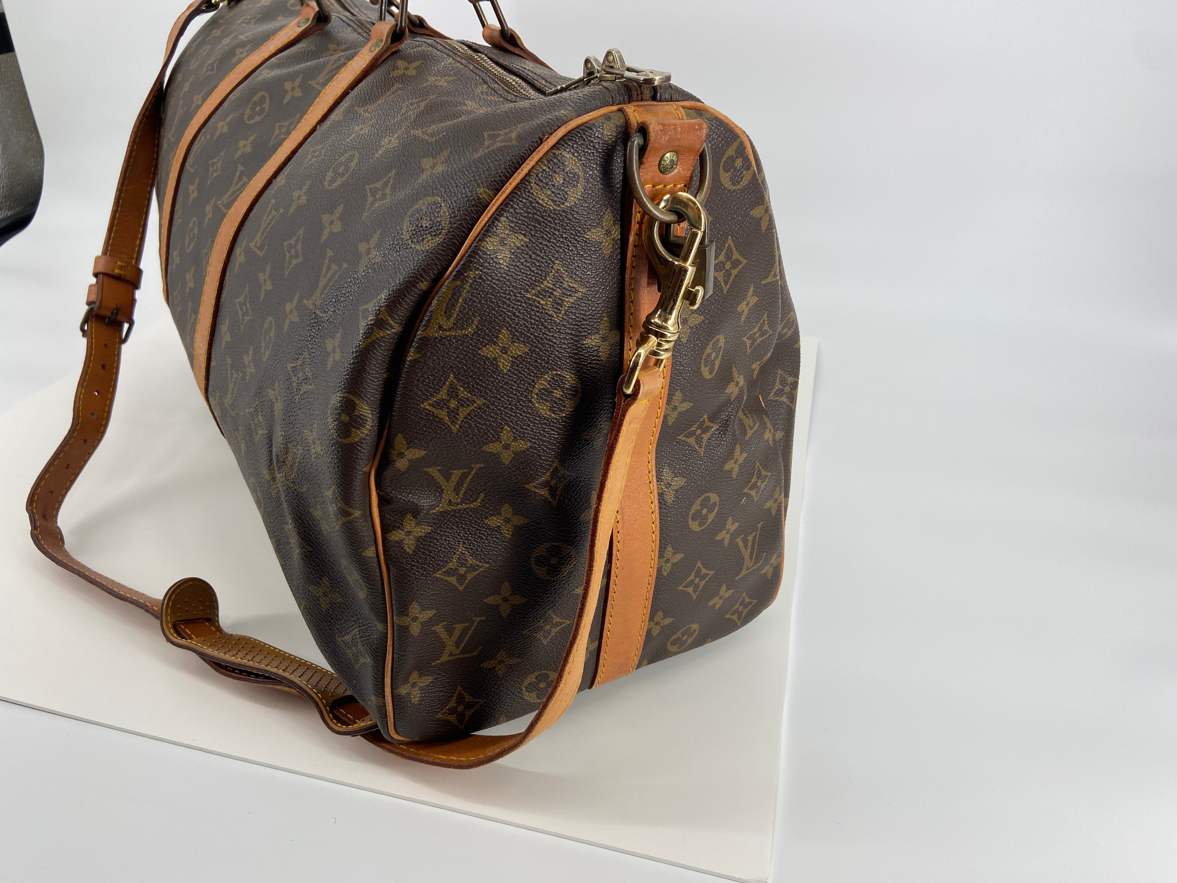 Louis Vuitton Keepall 50 Bandoulière Monogram Canvas