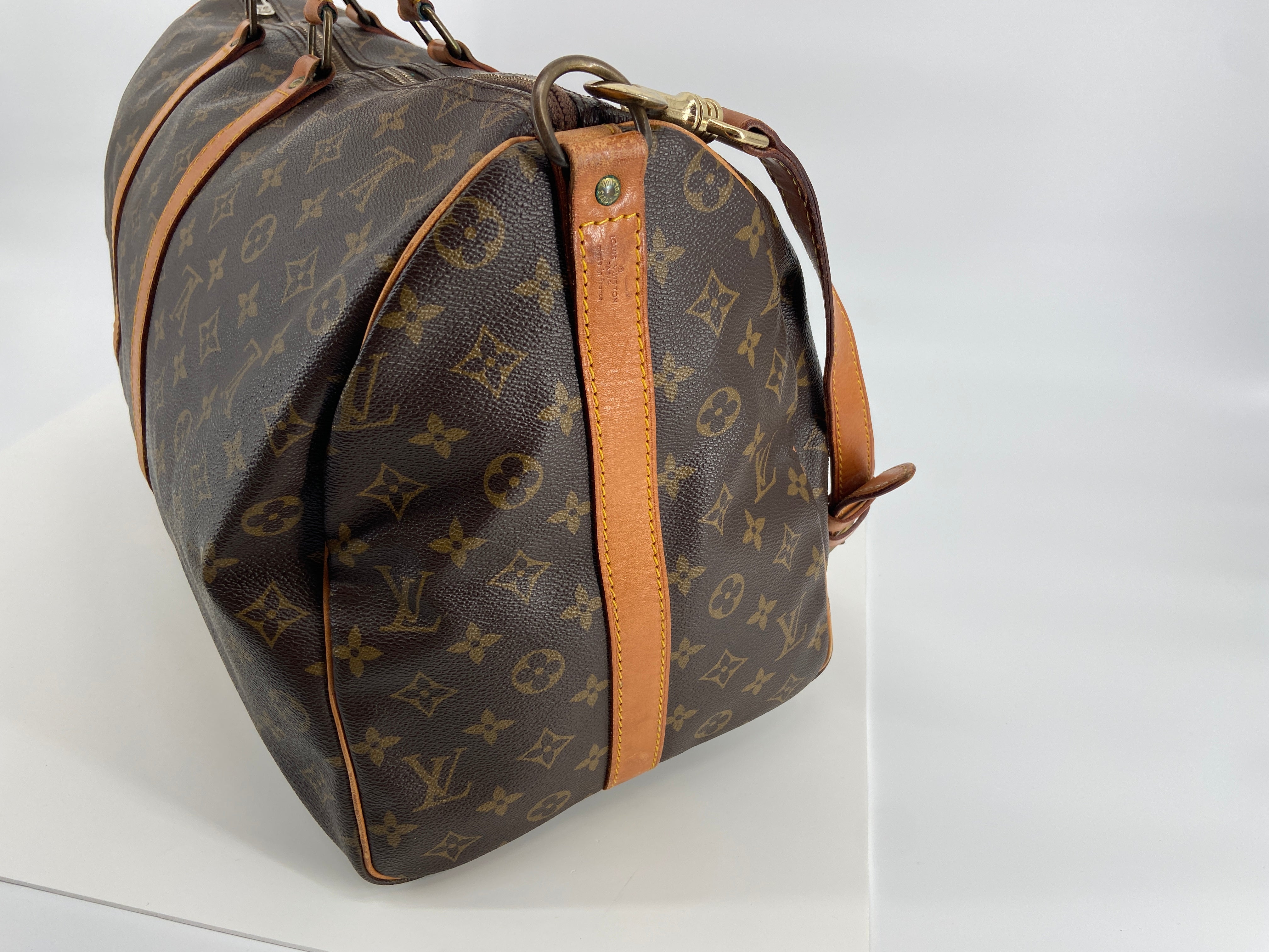 Louis Vuitton Keepall 50 Bandoulière Monogram Canvas