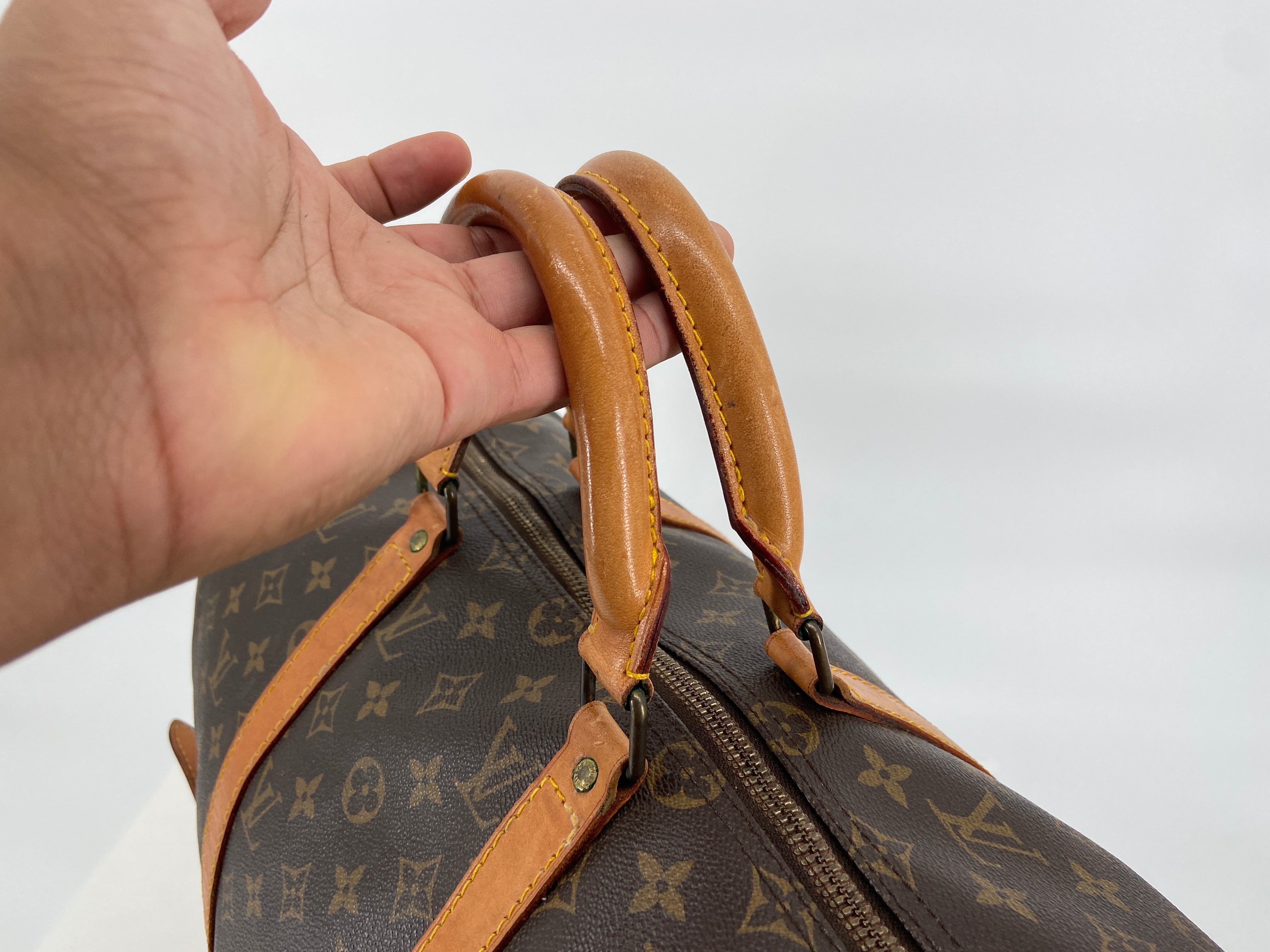 Louis Vuitton Keepall 50 Bandoulière Monogram Canvas