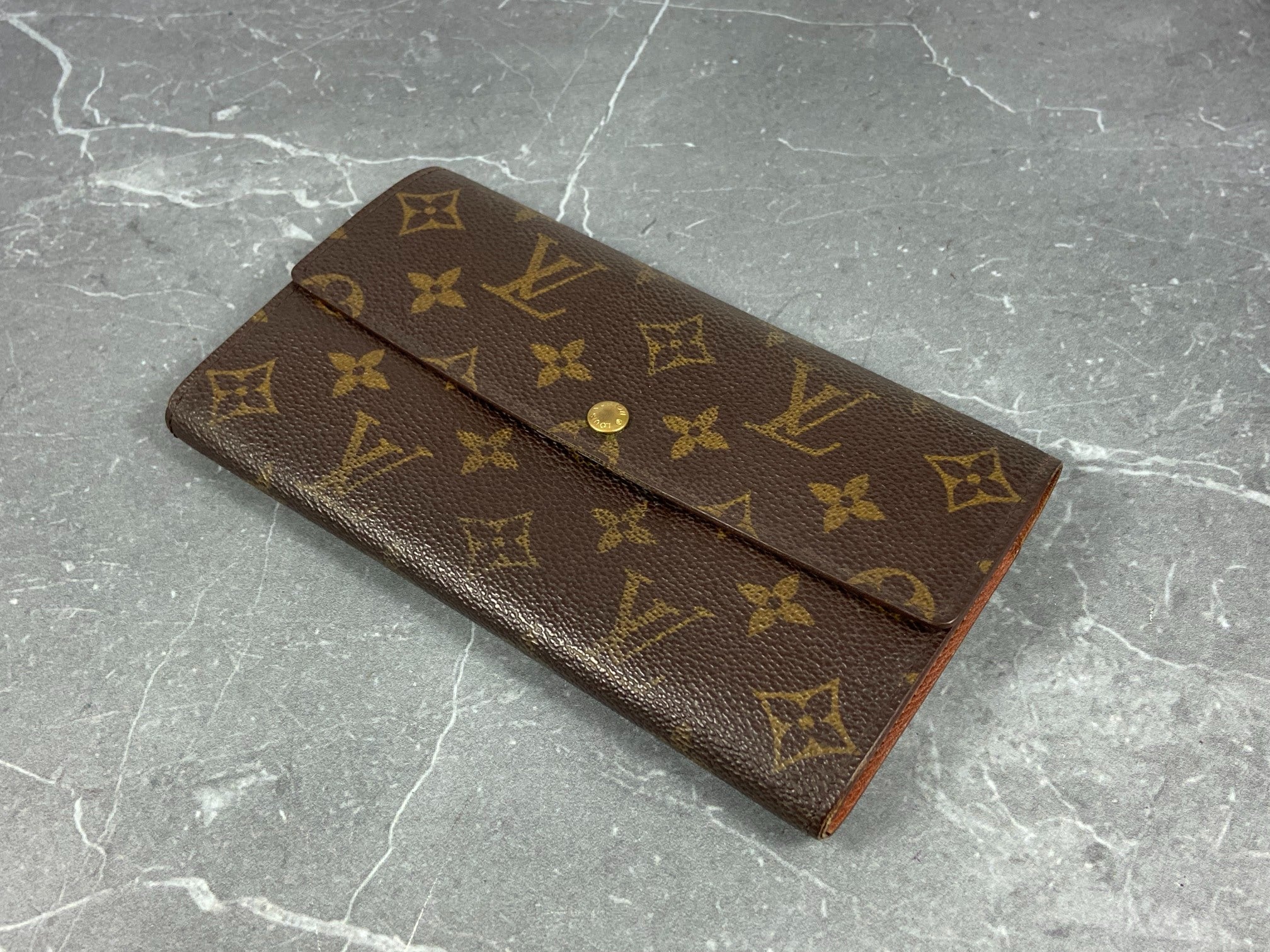Louis Vuitton Sarah Wallet Monogram Canvas