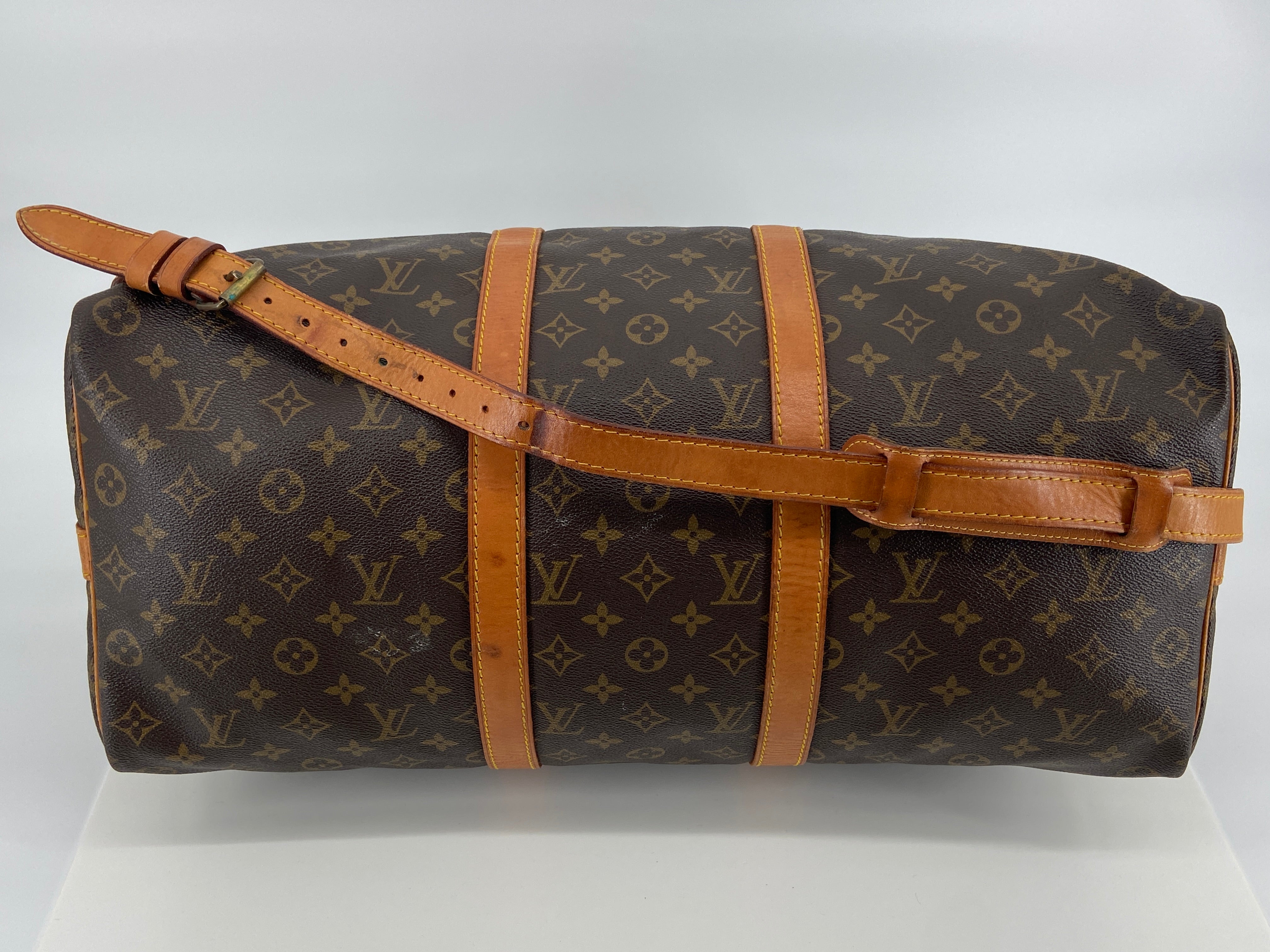 Louis Vuitton Keepall 50 Bandoulière Monogram Canvas