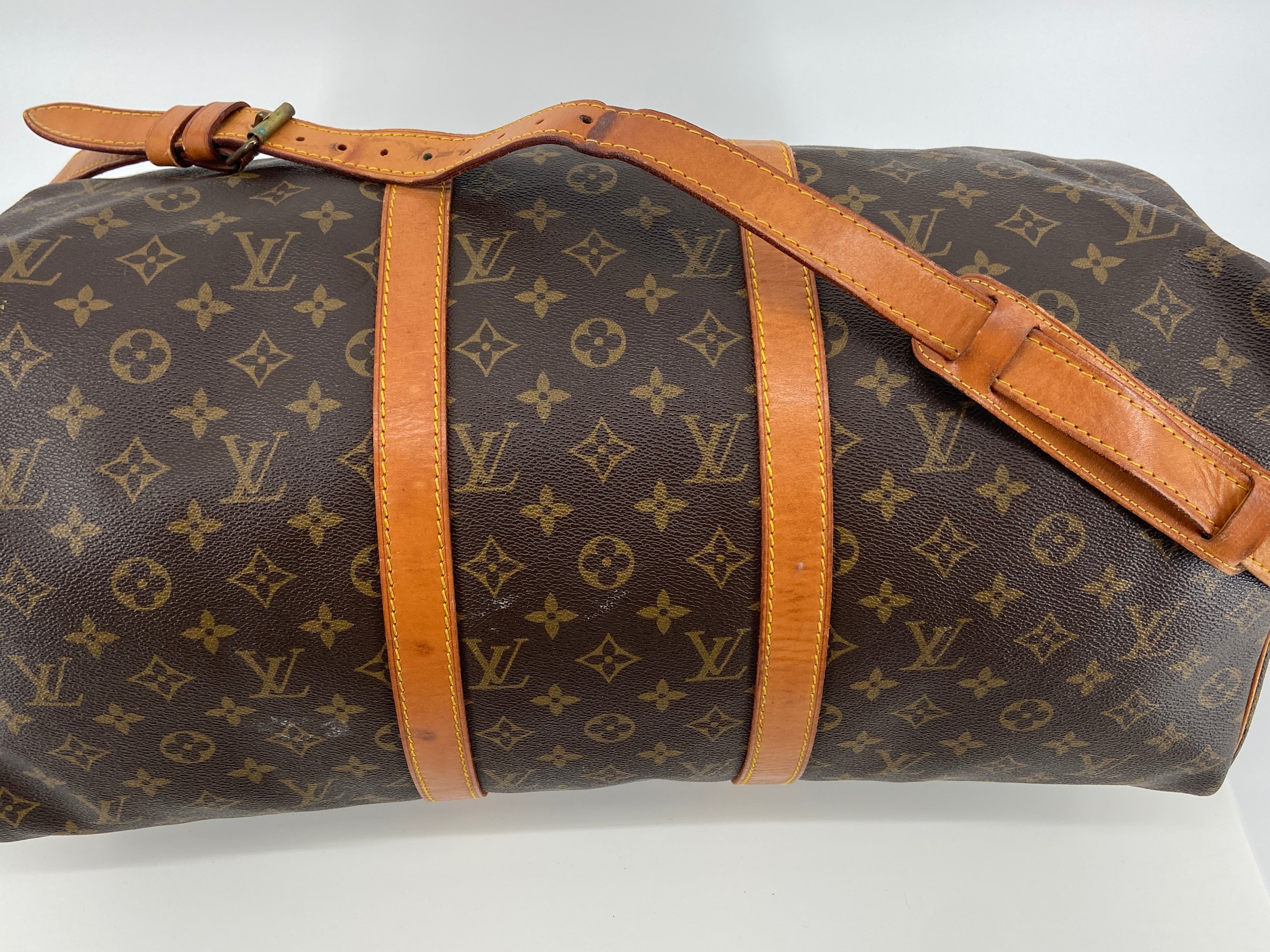 Louis Vuitton Keepall 50 Bandoulière Monogram Canvas