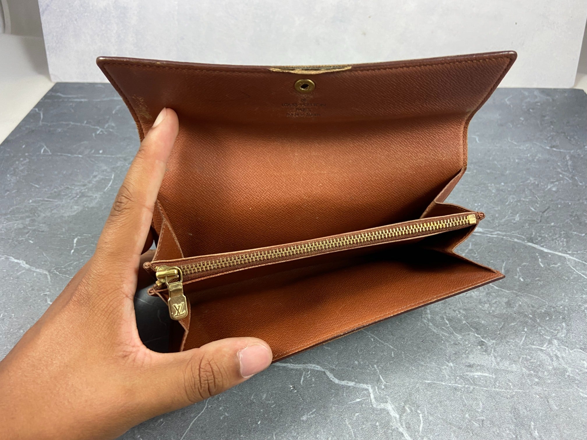 Louis Vuitton Sarah Wallet Monogram Canvas