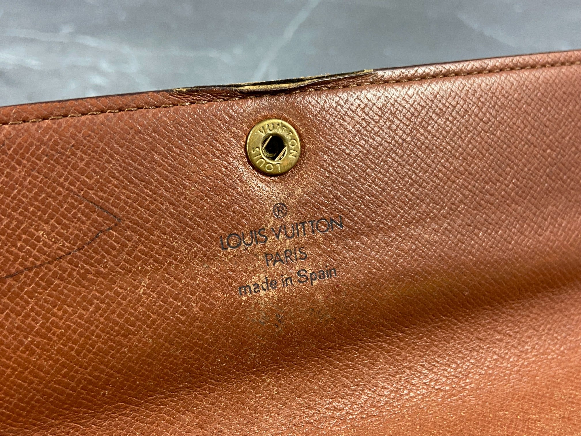 Louis Vuitton Sarah Wallet Monogram Canvas