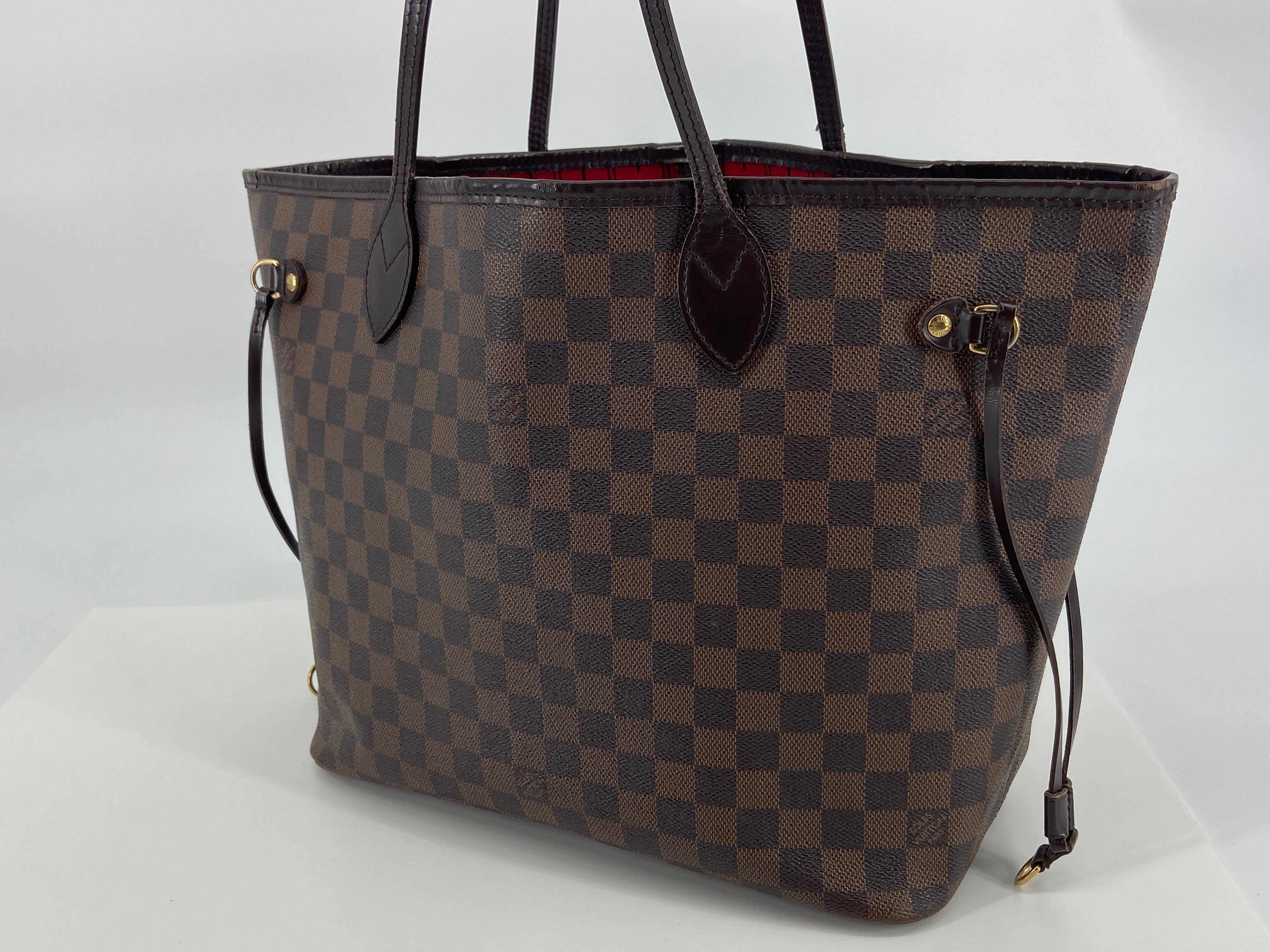Louis Vuitton Neverfull MM Damier Ebene Canvas