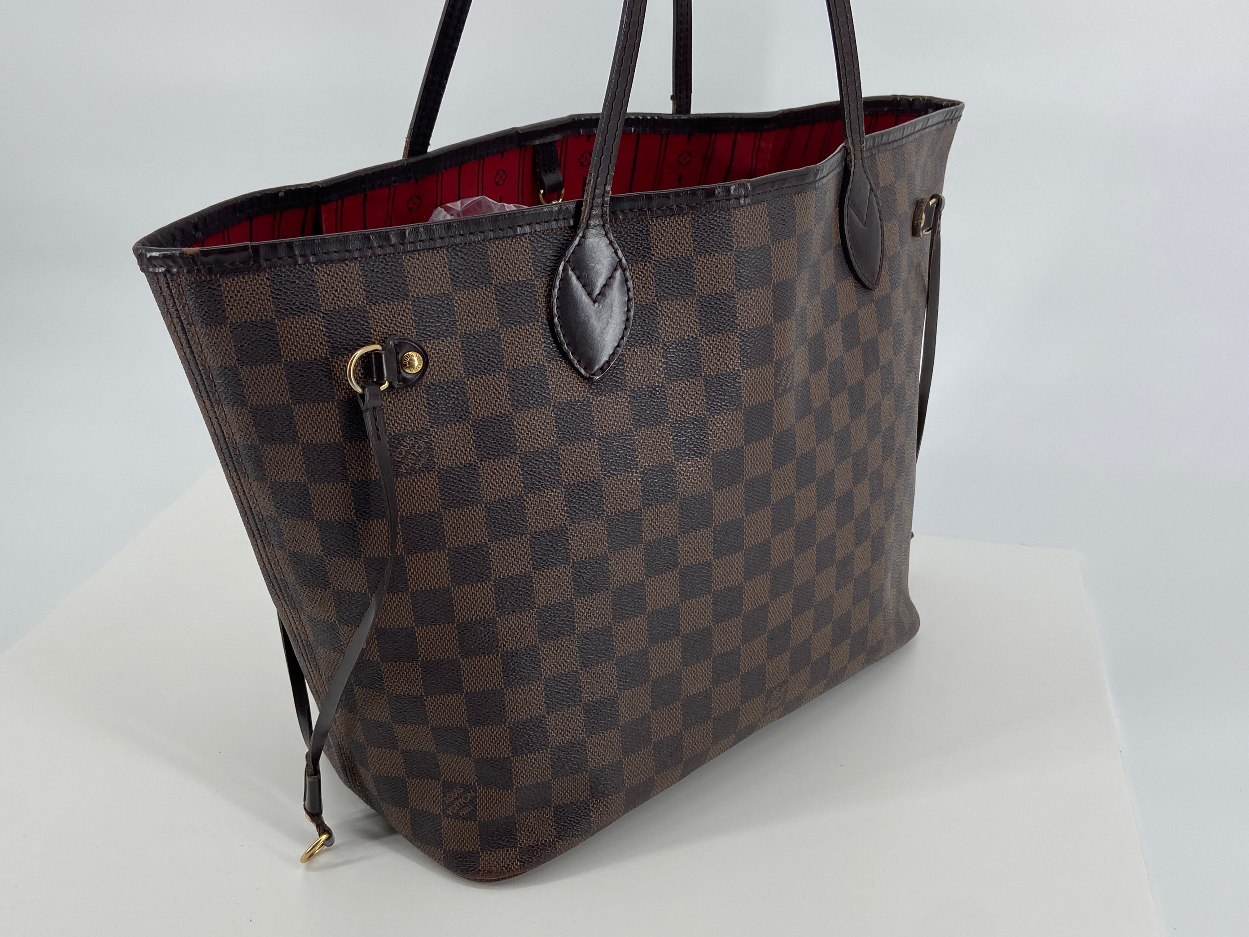 Louis Vuitton Neverfull MM Damier Ebene Canvas