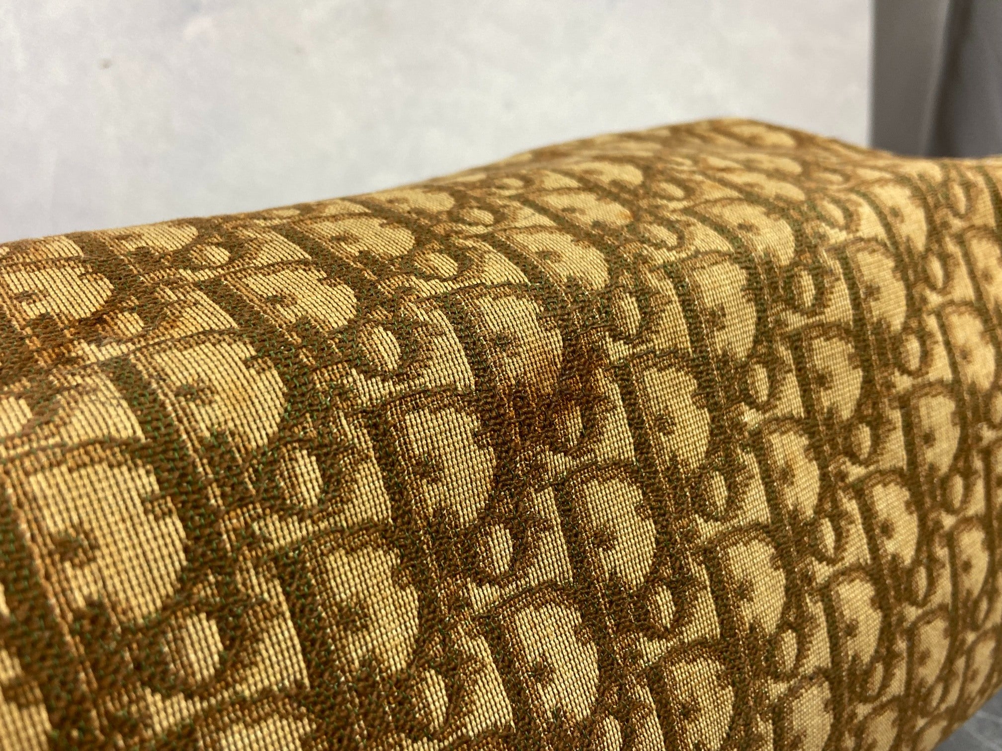 Christian Dior Bowling Bag Brown Trotter Monogram