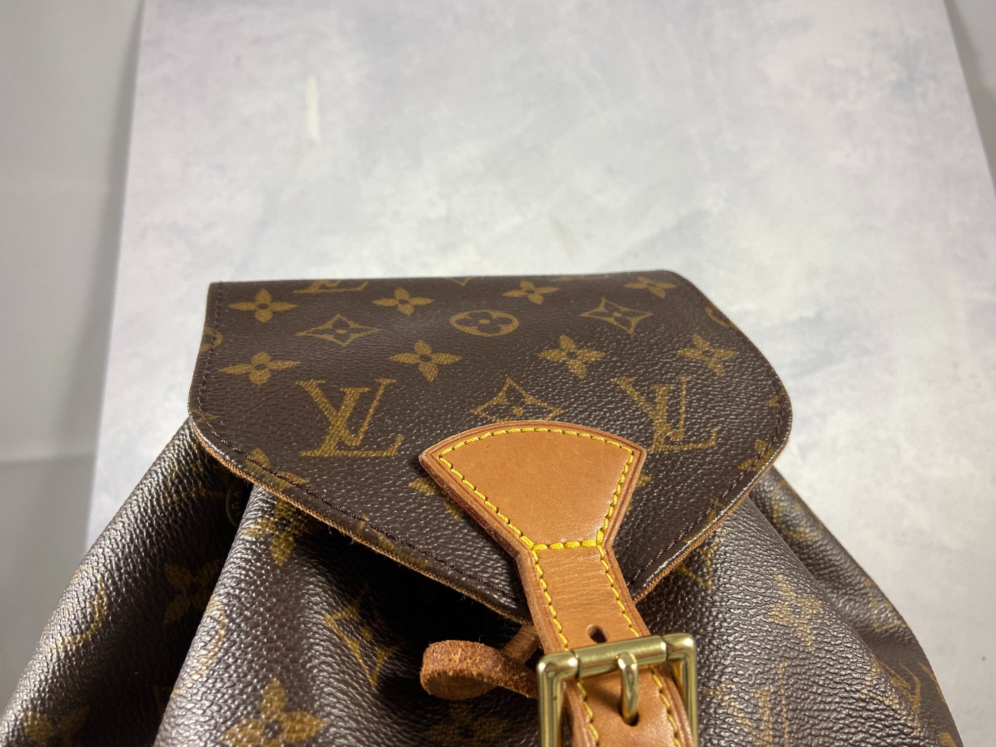 Louis Vuitton Montsouris MM Backpack Monogram Canvas