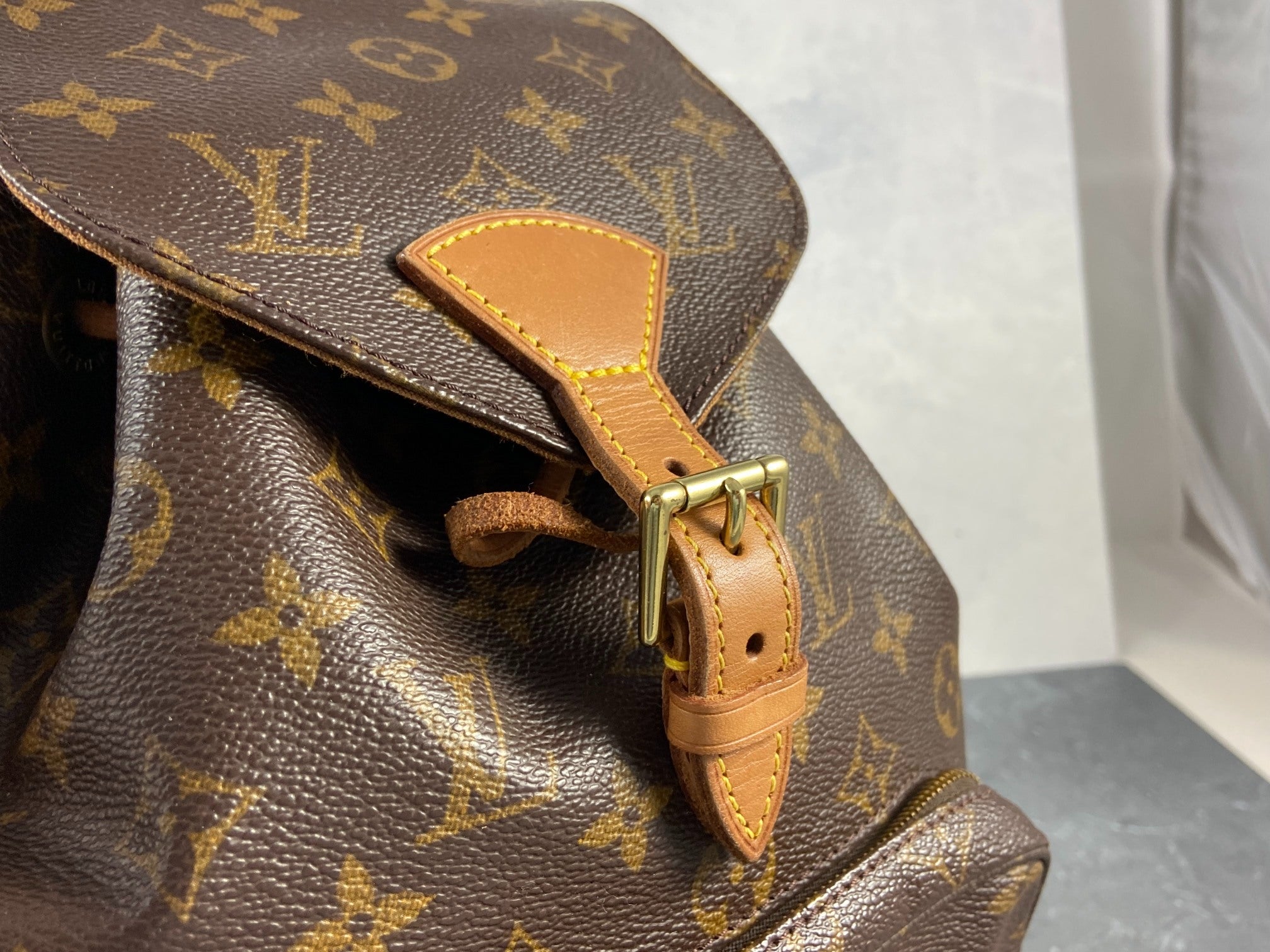 Louis Vuitton Montsouris MM Backpack Monogram Canvas