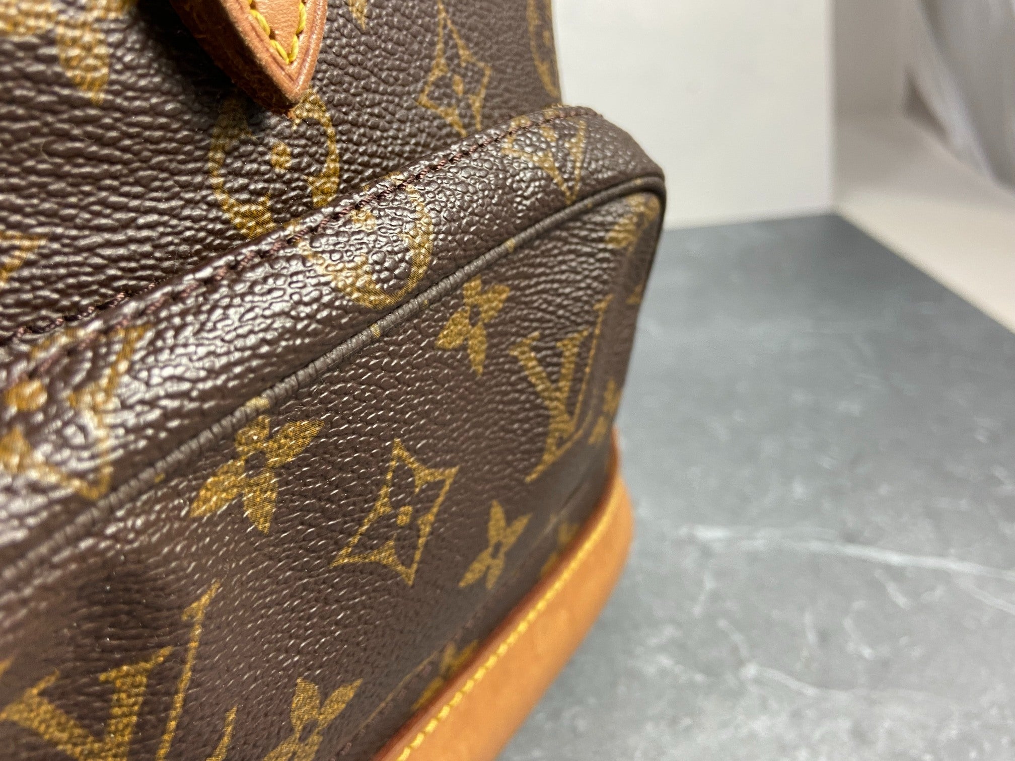 Louis Vuitton Montsouris MM Backpack Monogram Canvas