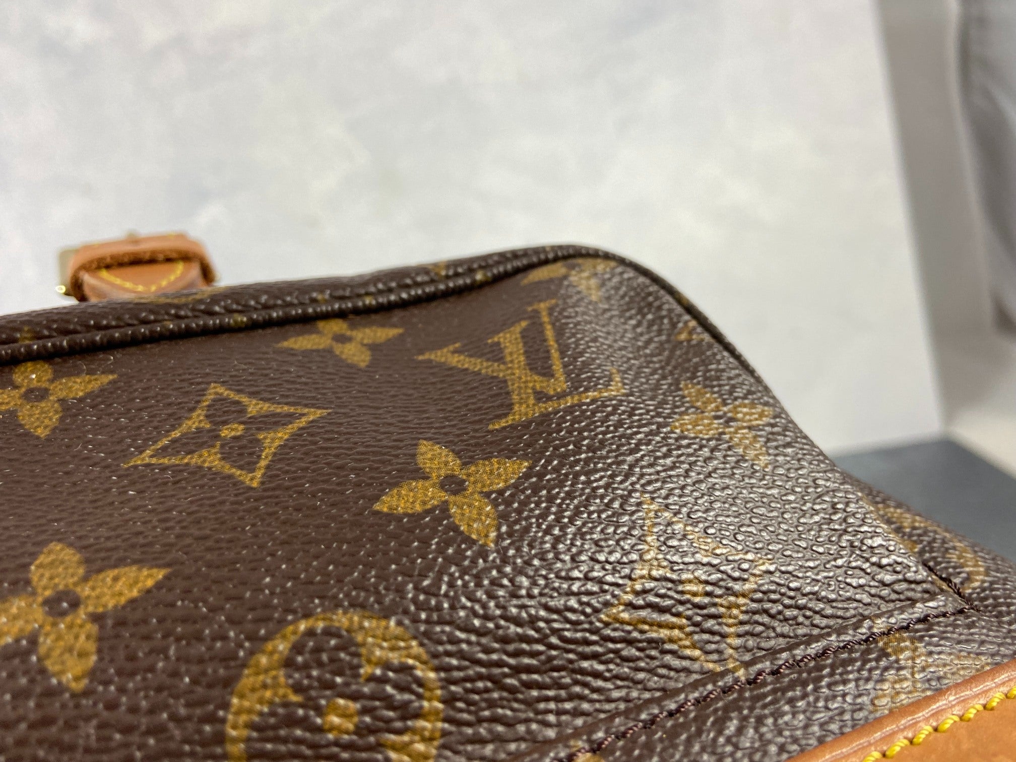 Louis Vuitton Montsouris MM Backpack Monogram Canvas