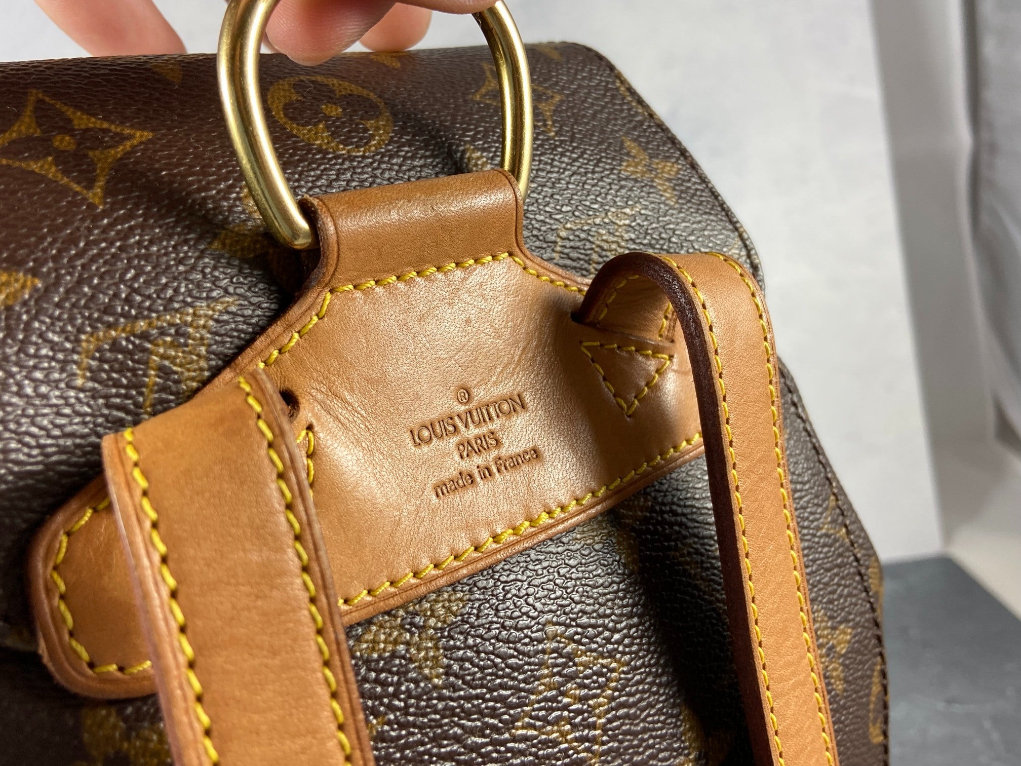 Louis Vuitton Montsouris MM Backpack Monogram Canvas