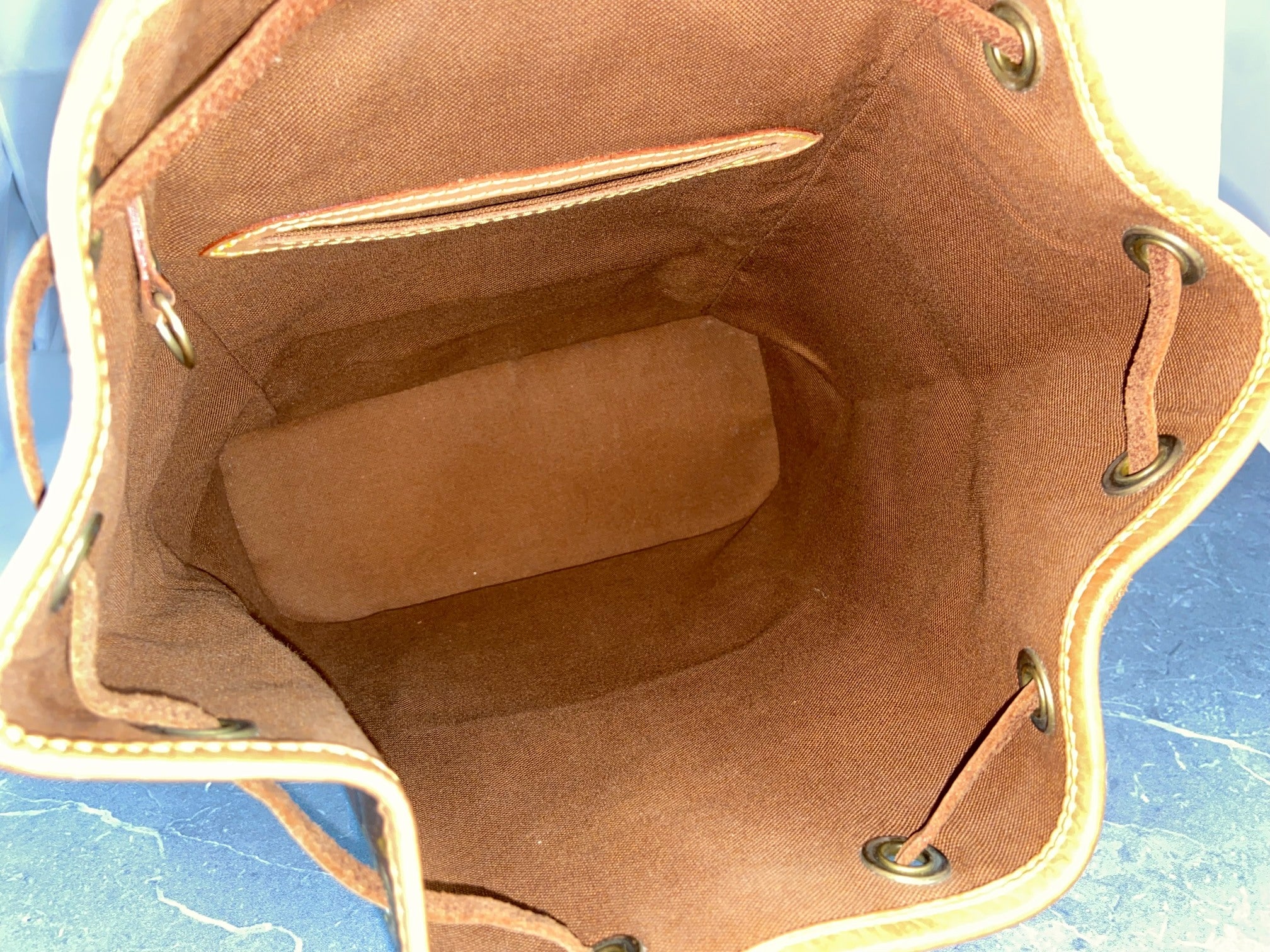 Louis Vuitton Montsouris MM Backpack Monogram Canvas