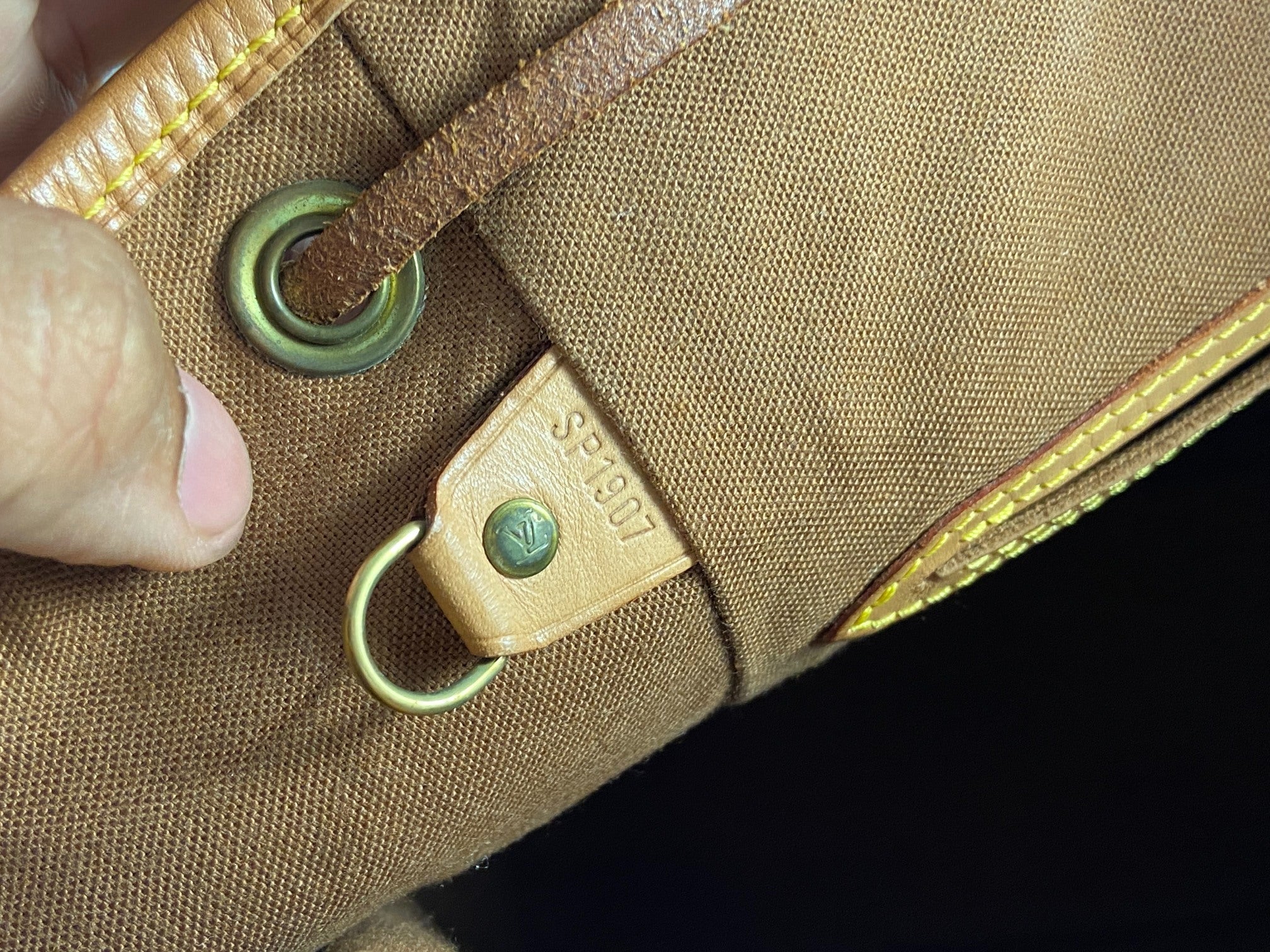 Louis Vuitton Montsouris MM Backpack Monogram Canvas