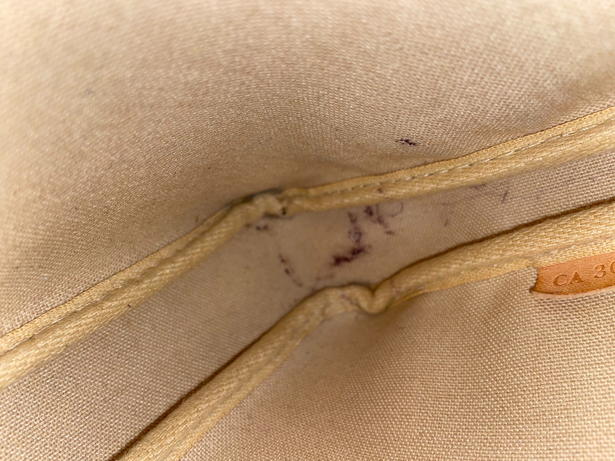 Louis Vuitton Pochette Accessoires Damier Azur Canvas