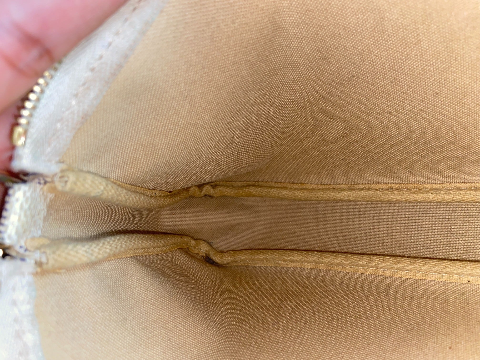 Louis Vuitton Pochette Accessoires Damier Azur Canvas