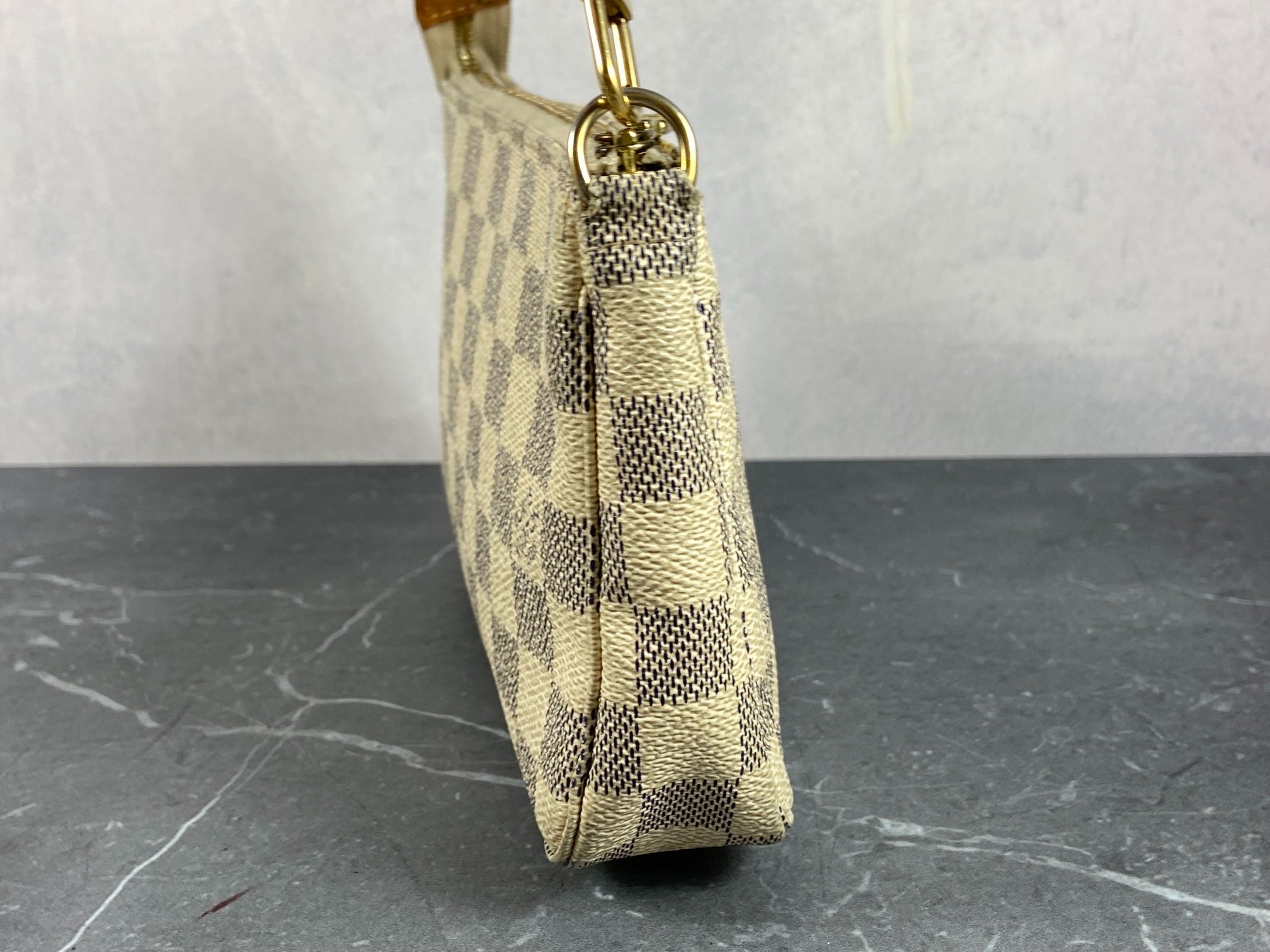 Louis Vuitton Pochette Accessoires Damier Azur Canvas