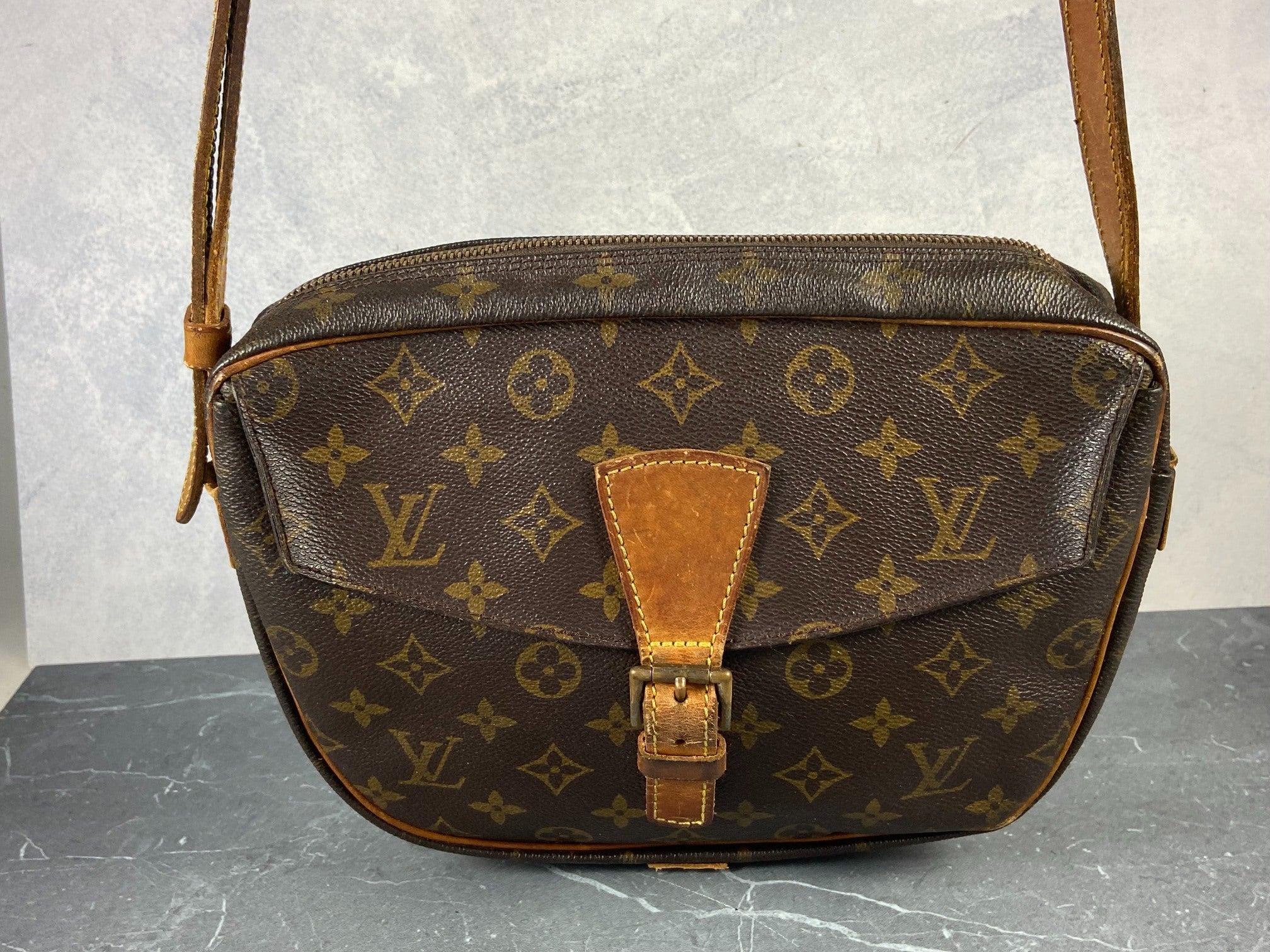 Louis Vuitton Jeune Fille GM Shoulder Bag Monogram Canvas