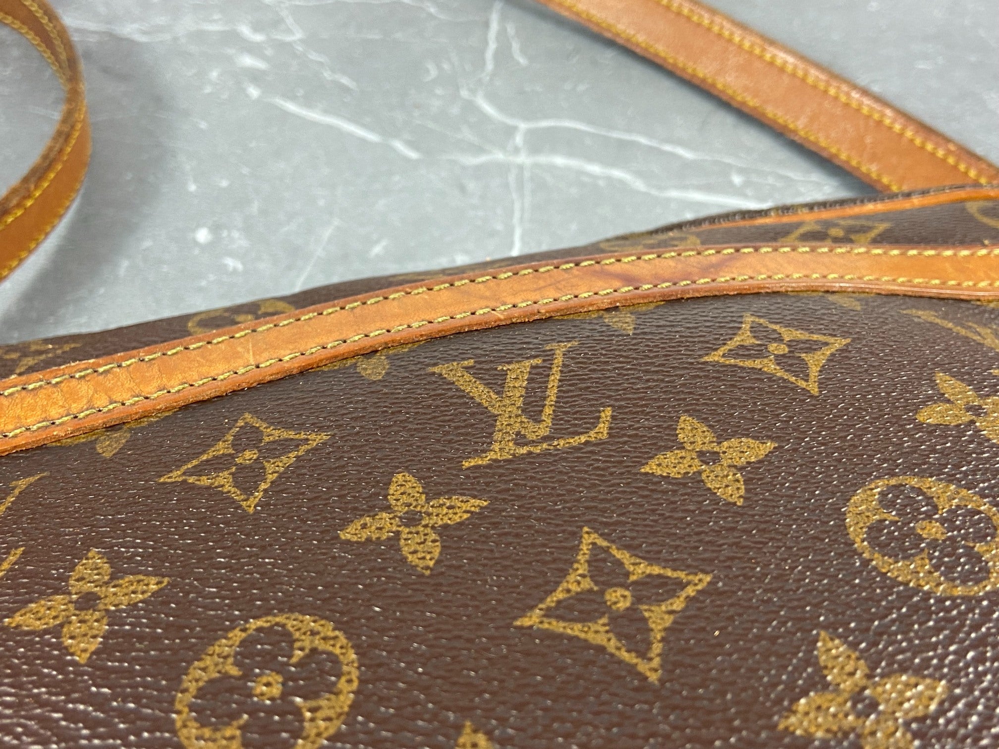 Louis Vuitton Jeune Fille GM Shoulder Bag Monogram Canvas