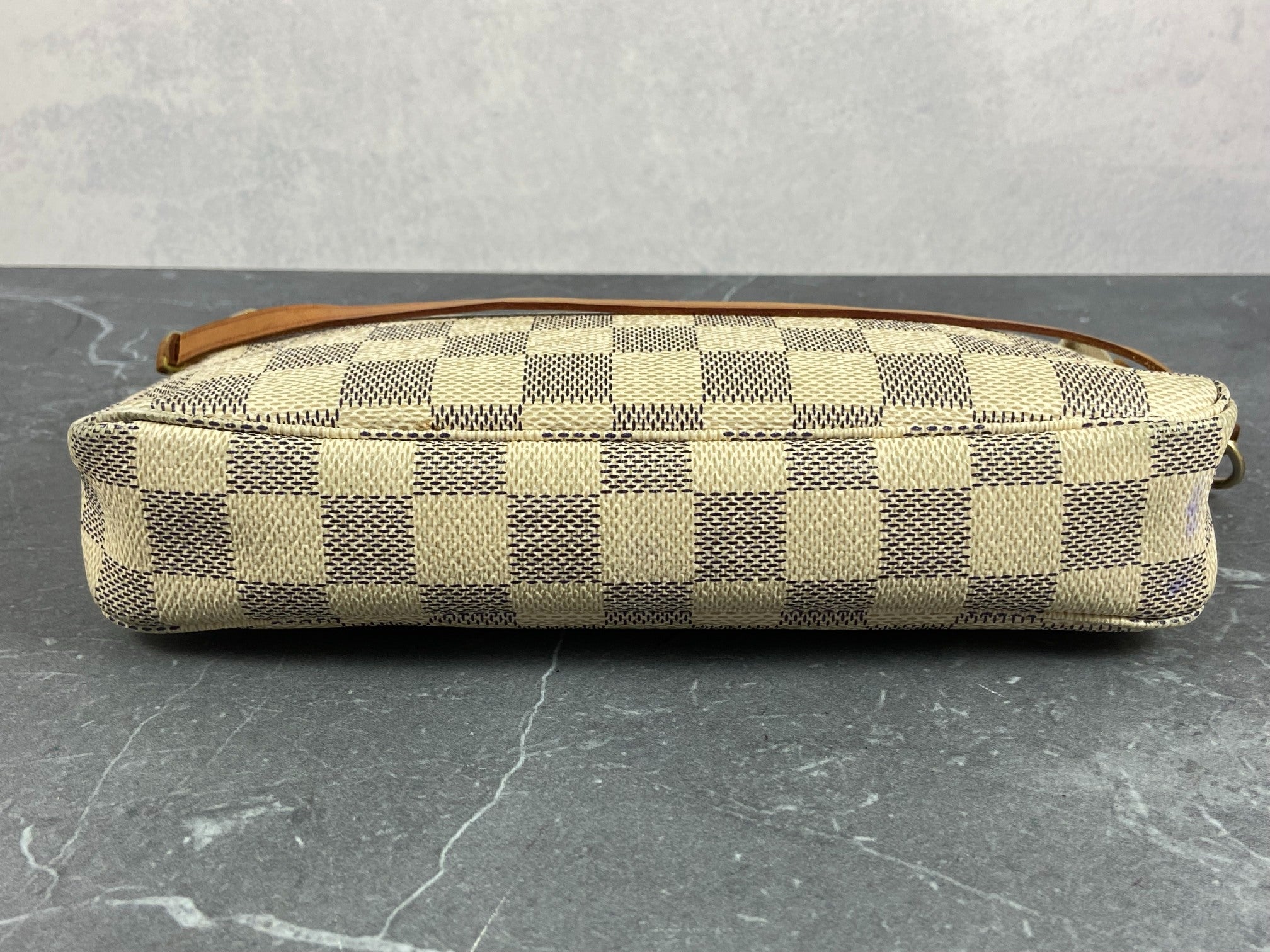 Louis Vuitton Pochette Accessoires Damier Azur Canvas
