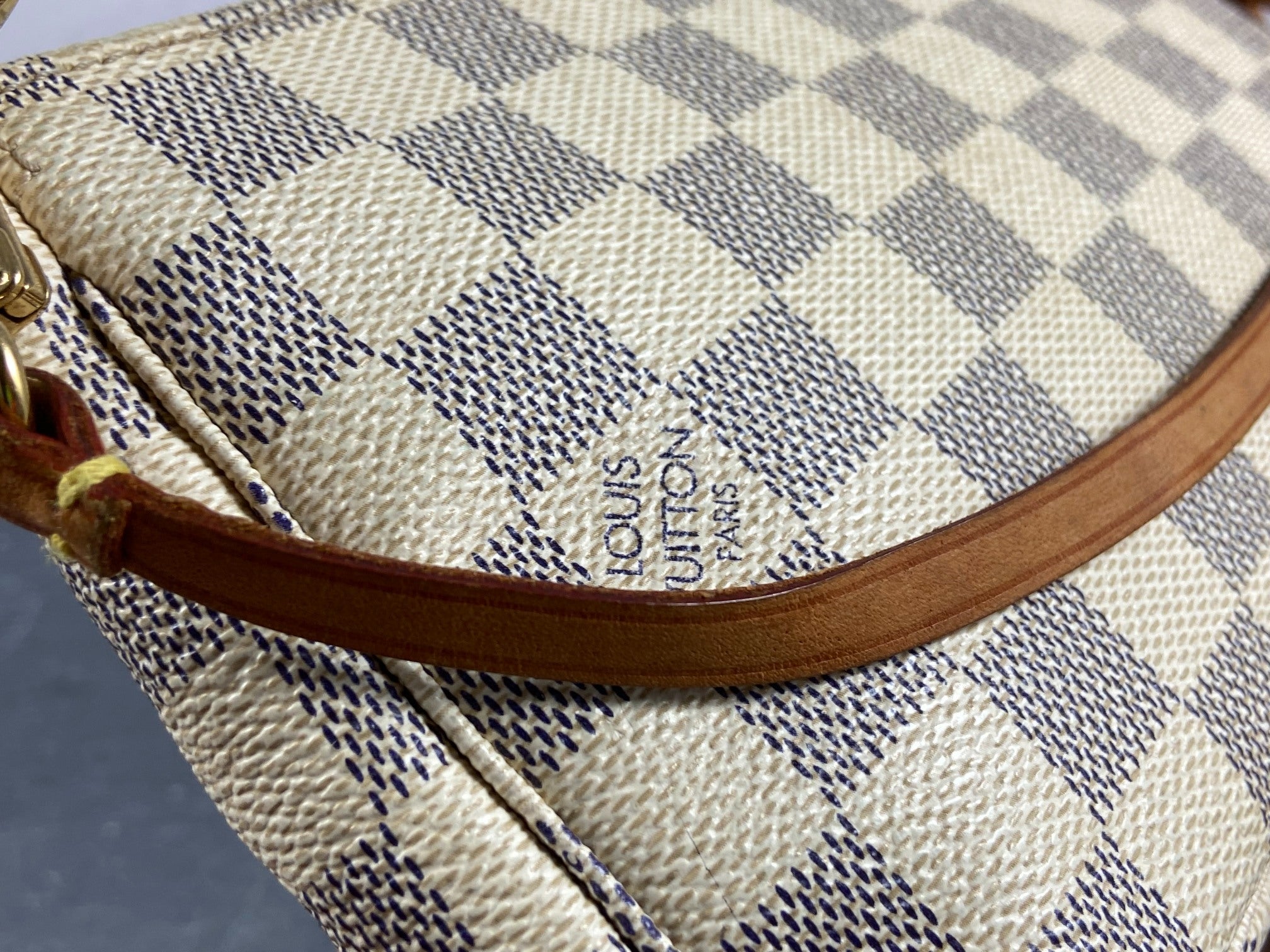 Louis Vuitton Pochette Accessoires Damier Azur Canvas