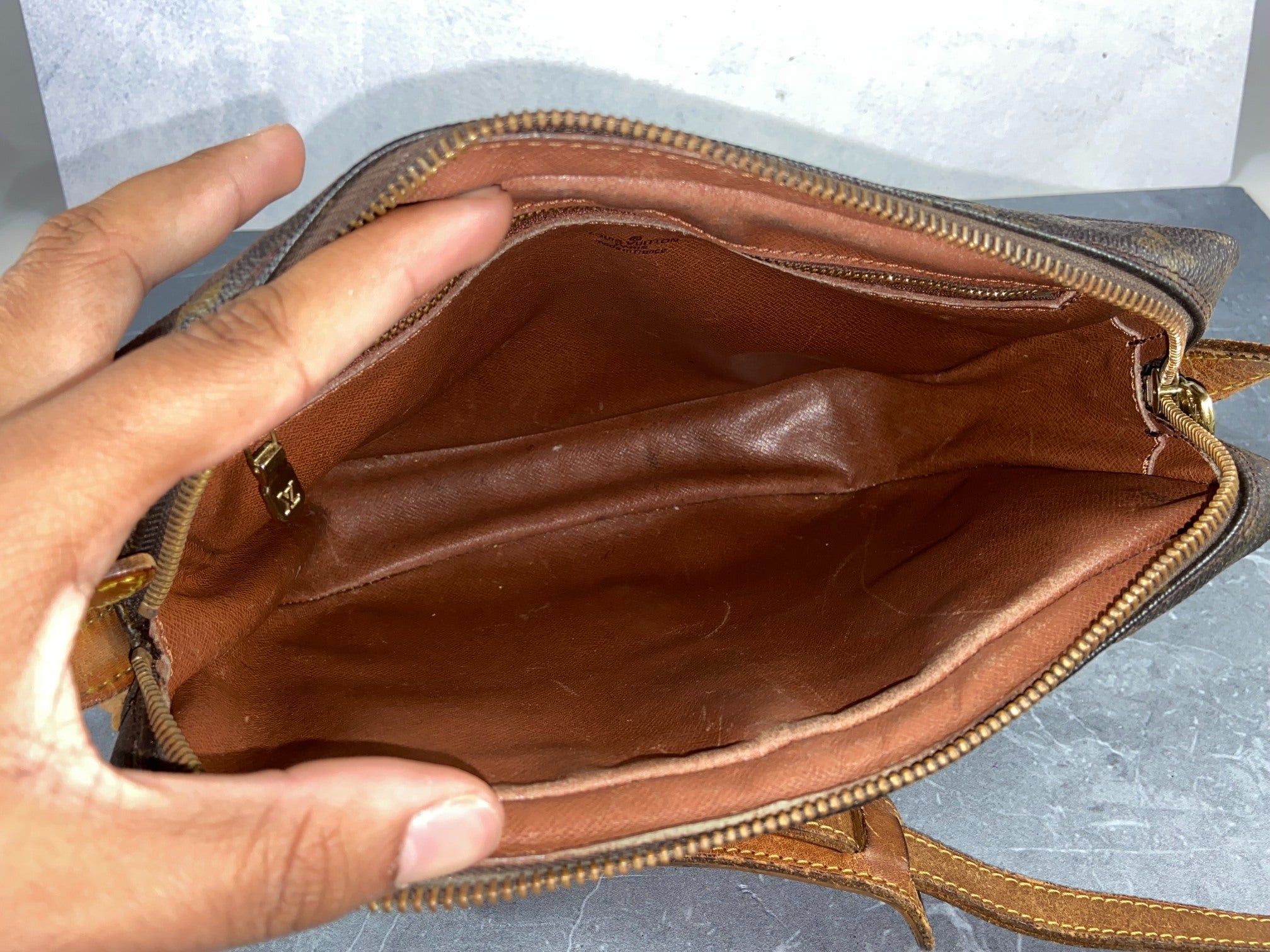 Louis Vuitton Jeune Fille GM Shoulder Bag Monogram Canvas