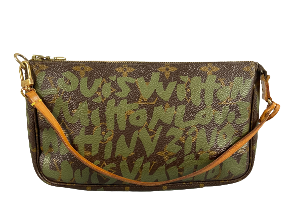 Louis Vuitton x Stephen Sprouse Pochette Accessoires Graffiti Green