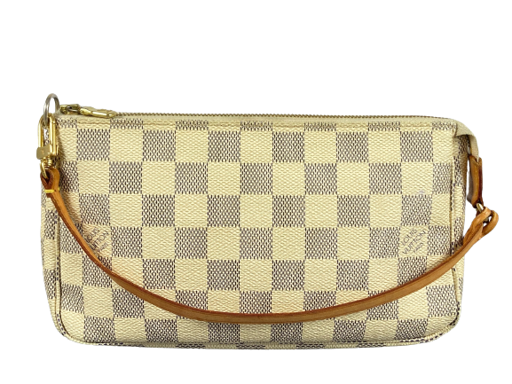 Louis Vuitton Pochette Accessoires Damier Azur Canvas