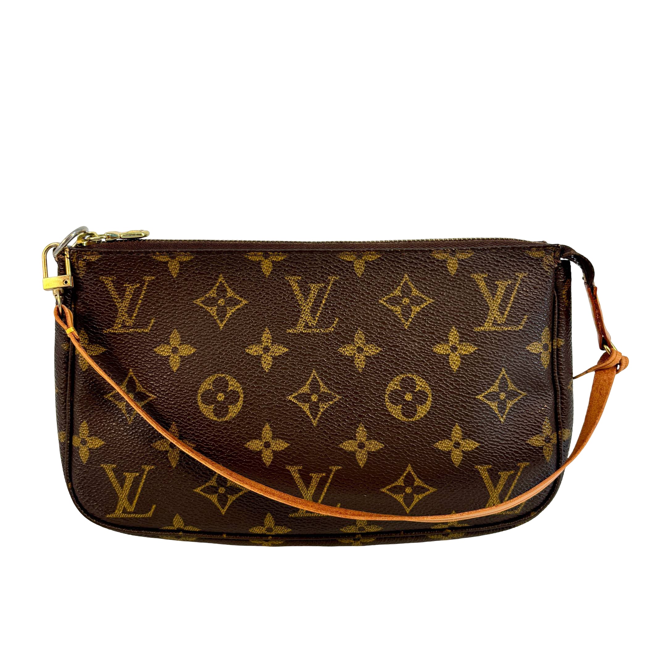 Louis Vuitton Pochette Accessoires Braun Monogram Canvas
