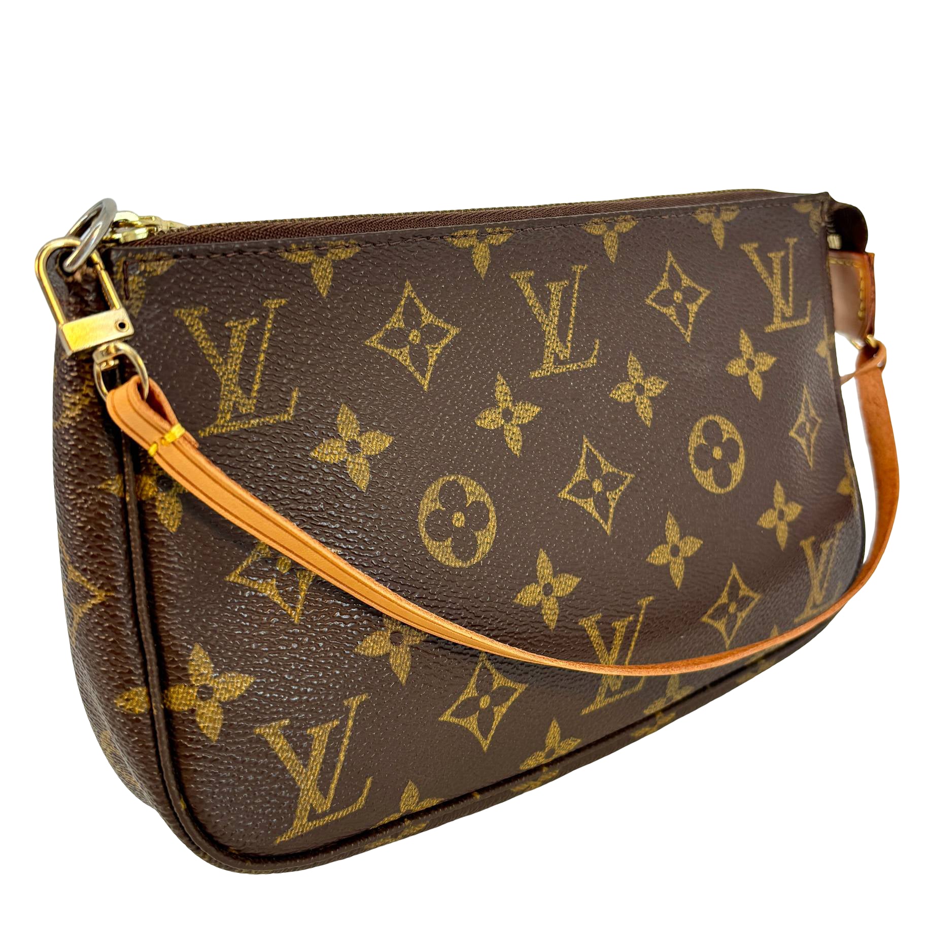 Louis Vuitton Pochette Accessoires Braun Monogram Canvas