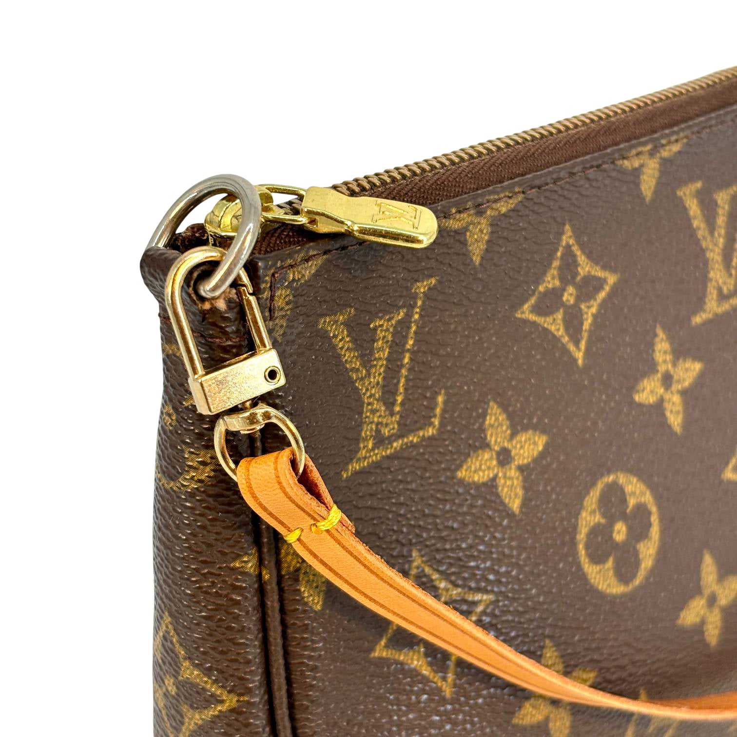 Louis Vuitton Pochette Accessoires Braun Monogram Canvas