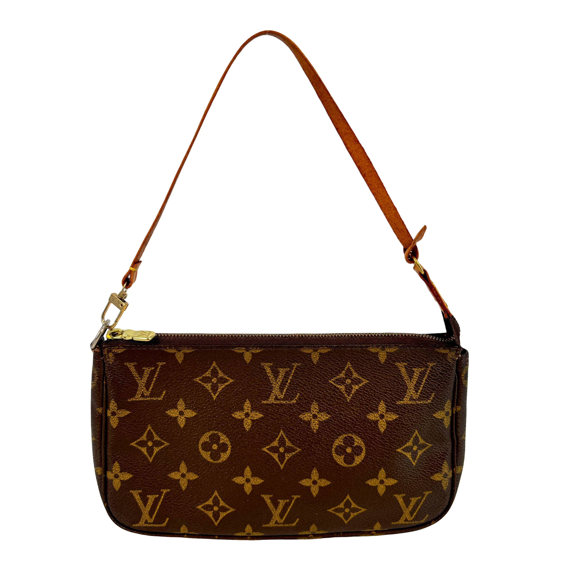 Louis Vuitton Pochette Accessoires Braun Monogram Canvas