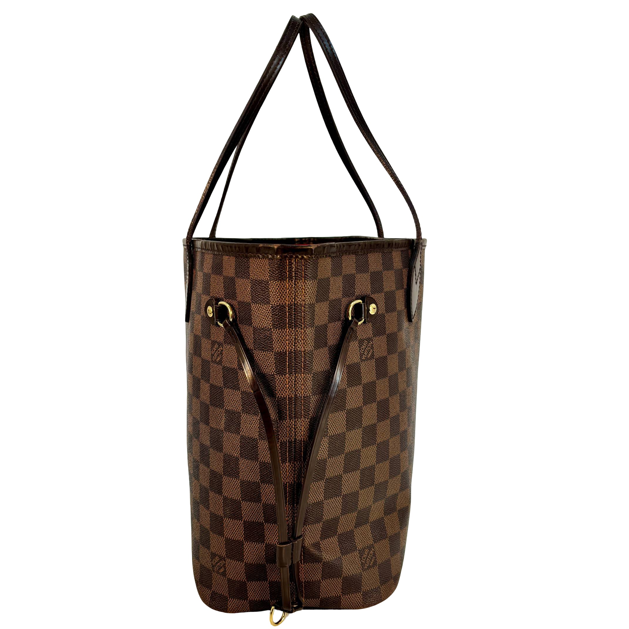 MCM Neverfull MM Braun Damier Ebene Canvas