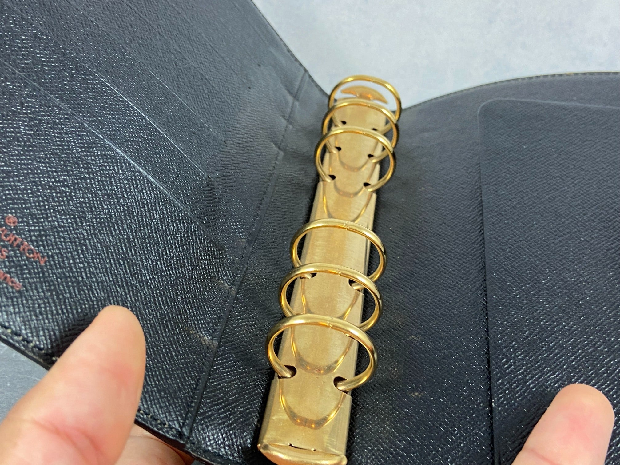 Louis Vuitton Agenda Fonctionnel MM Green Epi Leather