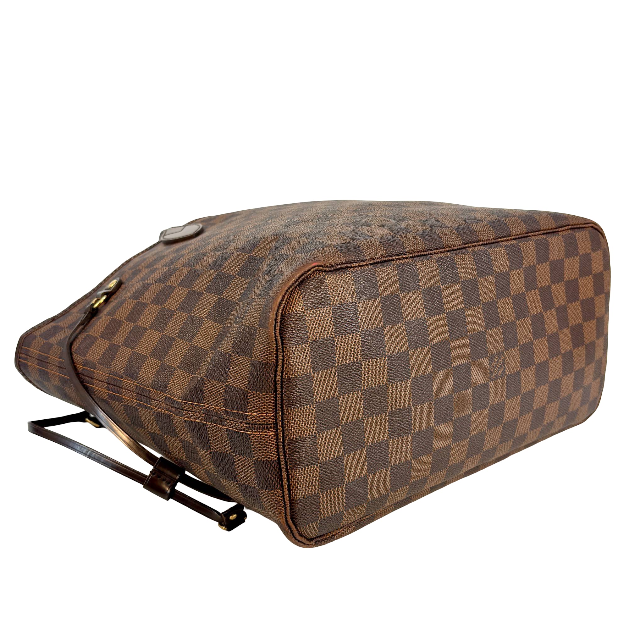 MCM Neverfull MM Braun Damier Ebene Canvas