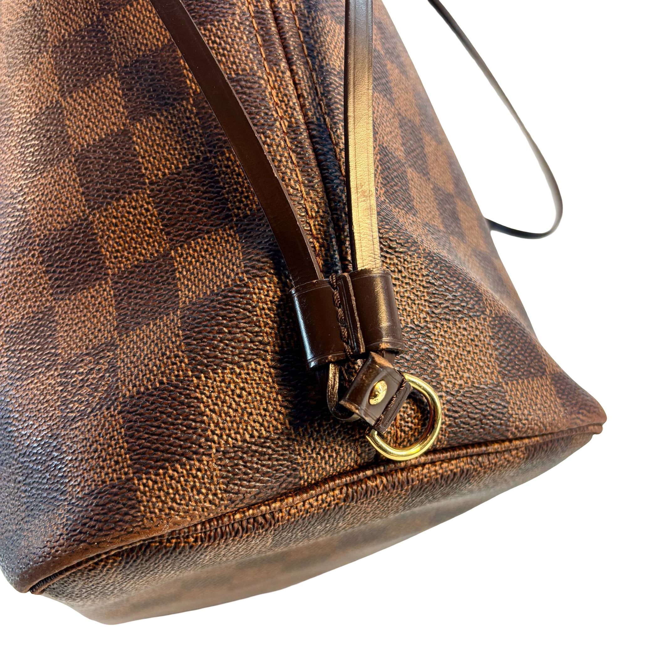 MCM Neverfull MM Braun Damier Ebene Canvas