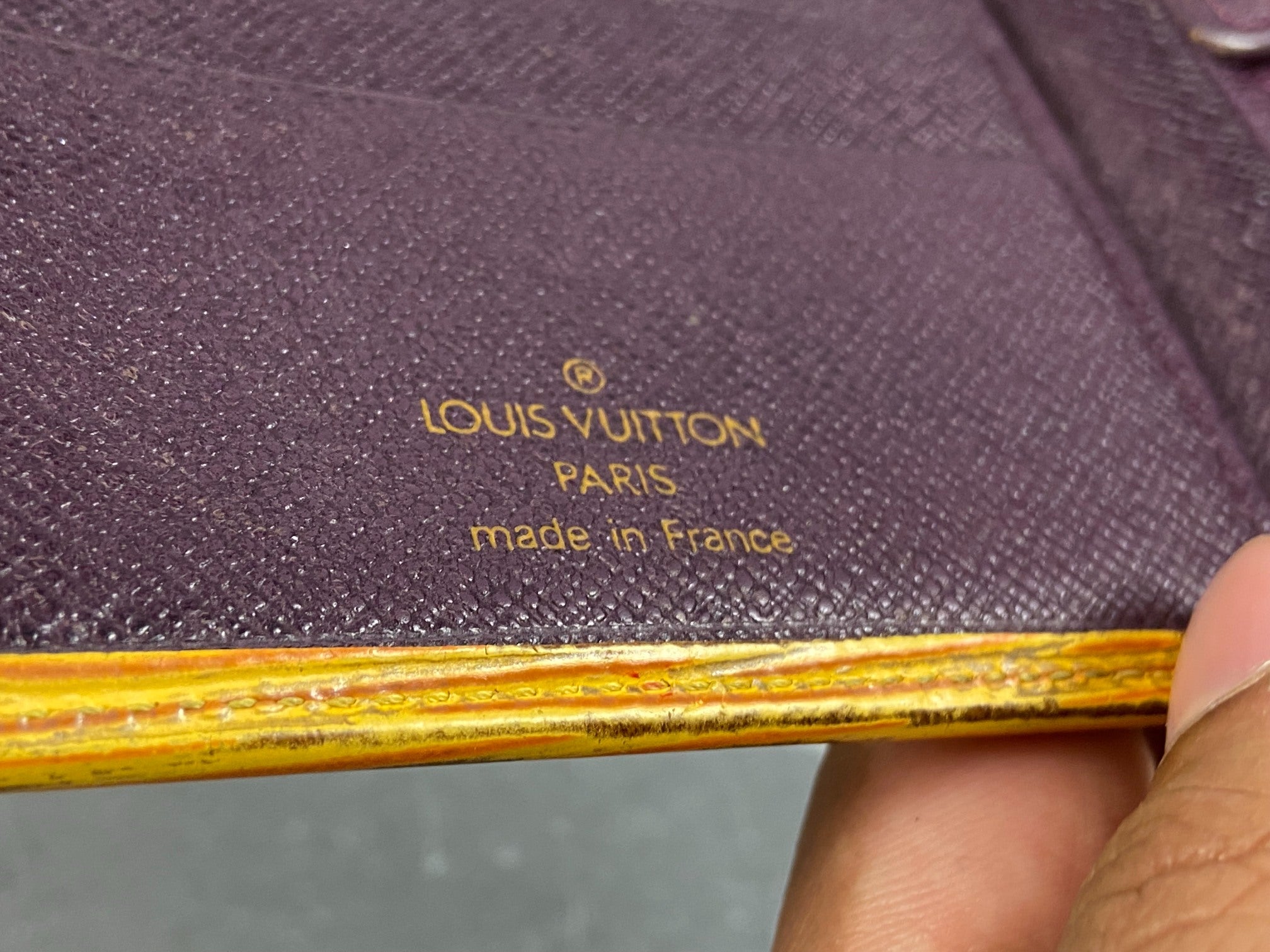 Louis Vuitton Marco Wallet Black Epi Leather