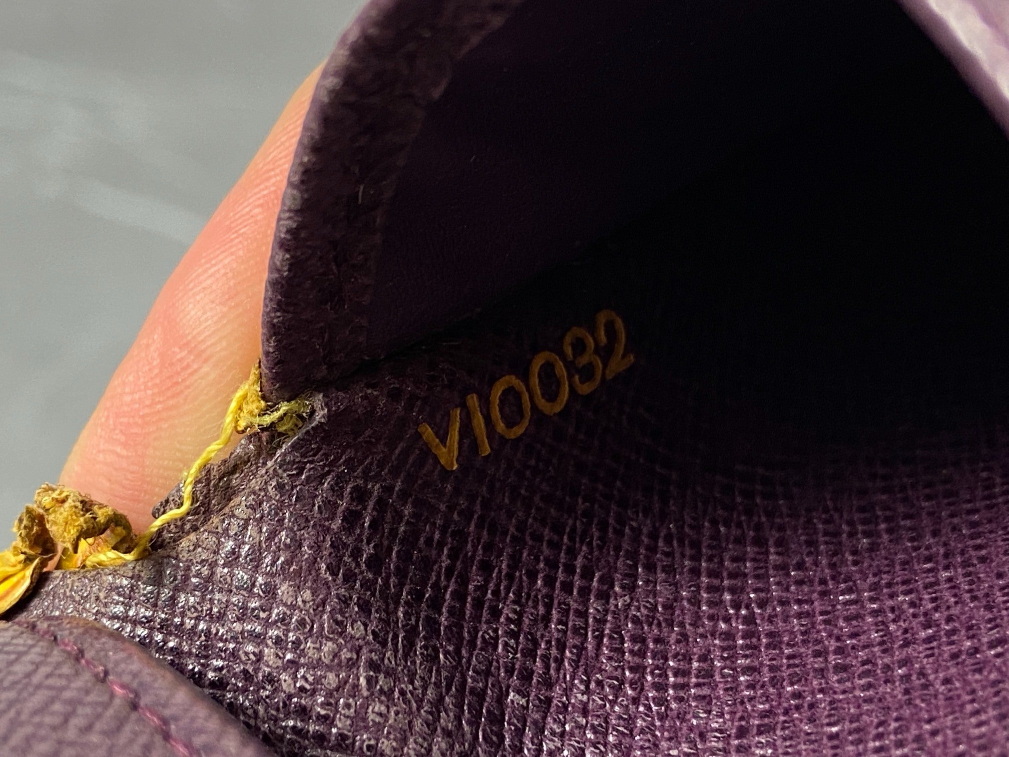 Louis Vuitton Marco Wallet Black Epi Leather