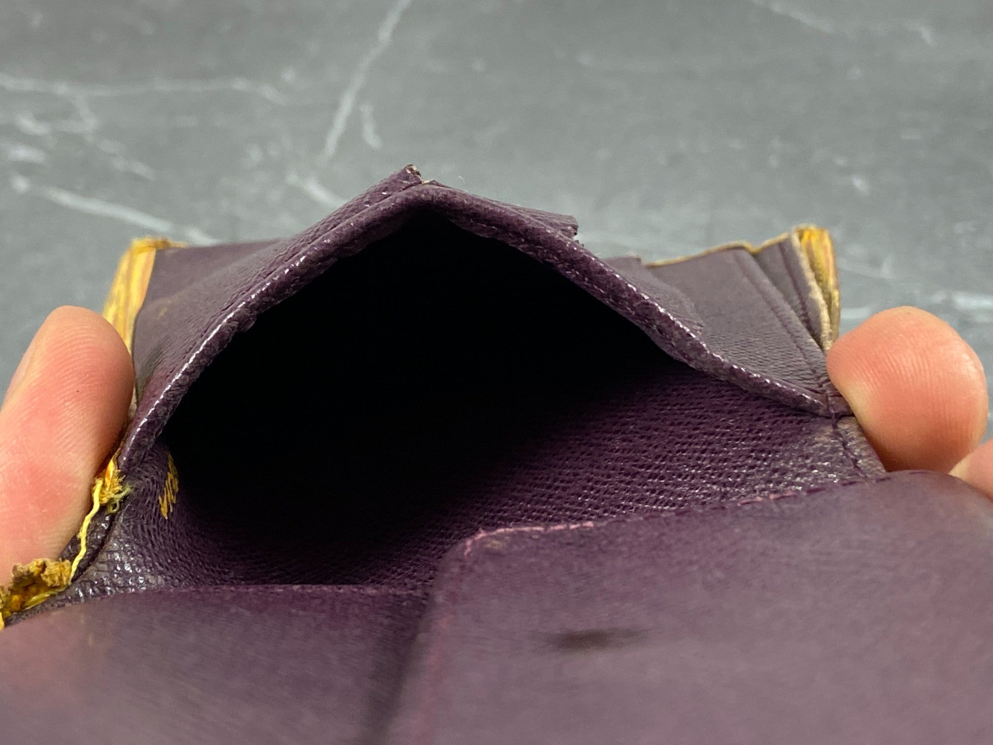 Louis Vuitton Marco Wallet Black Epi Leather