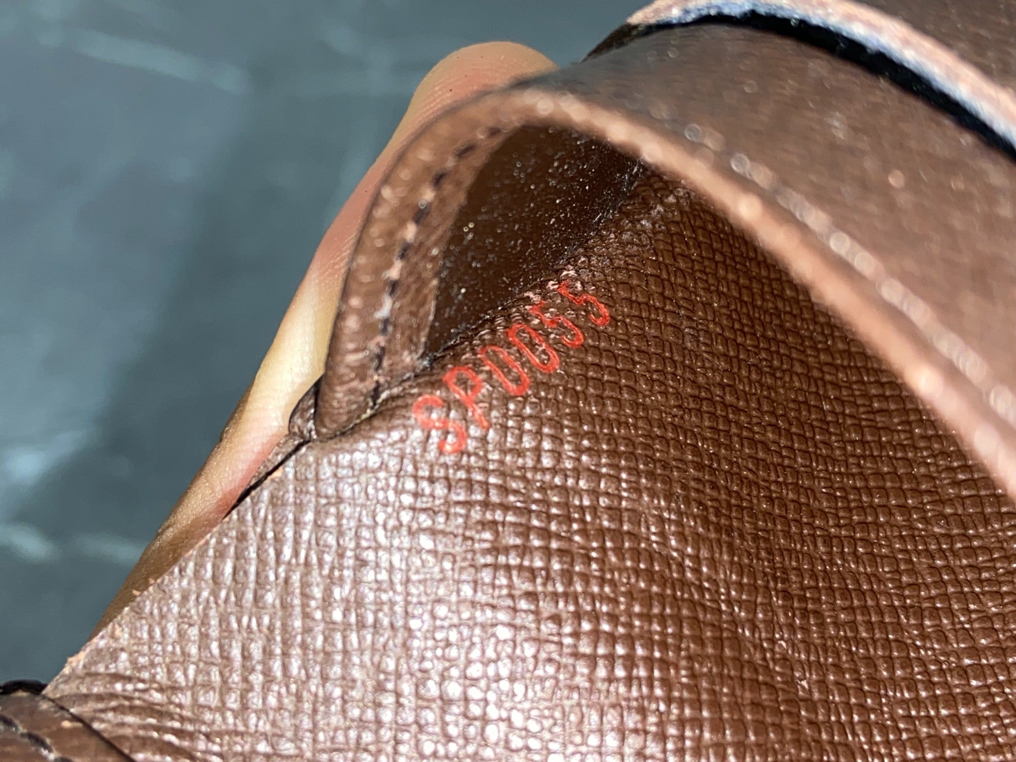 Louis Vuitton Elise Wallet Damier Ebene Canvas