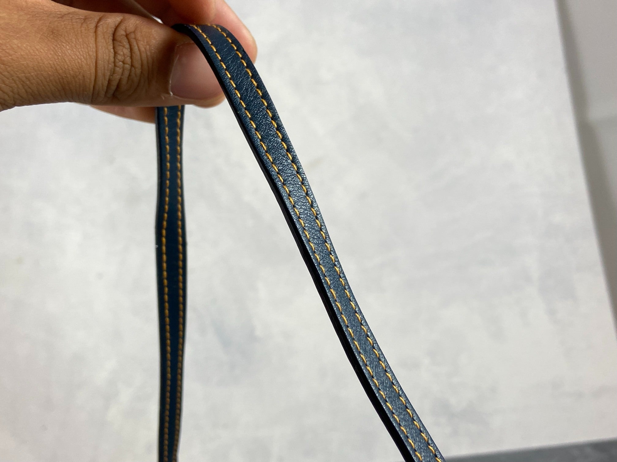 Christian Dior Saddle Pochette / Mini / Hobo Bag Navy Trotter Monogram