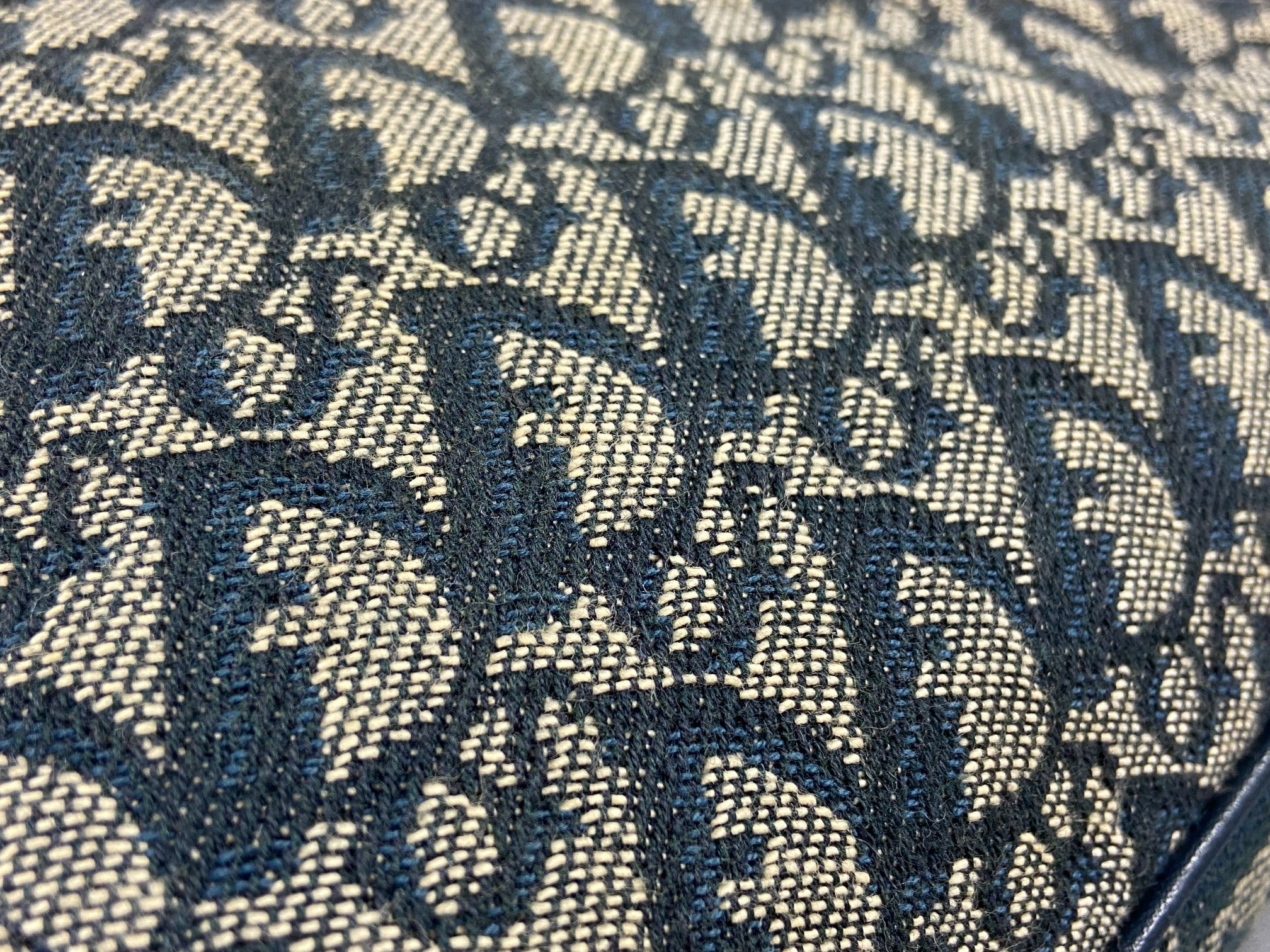 Christian Dior Saddle Pochette / Mini / Hobo Bag Navy Trotter Monogram