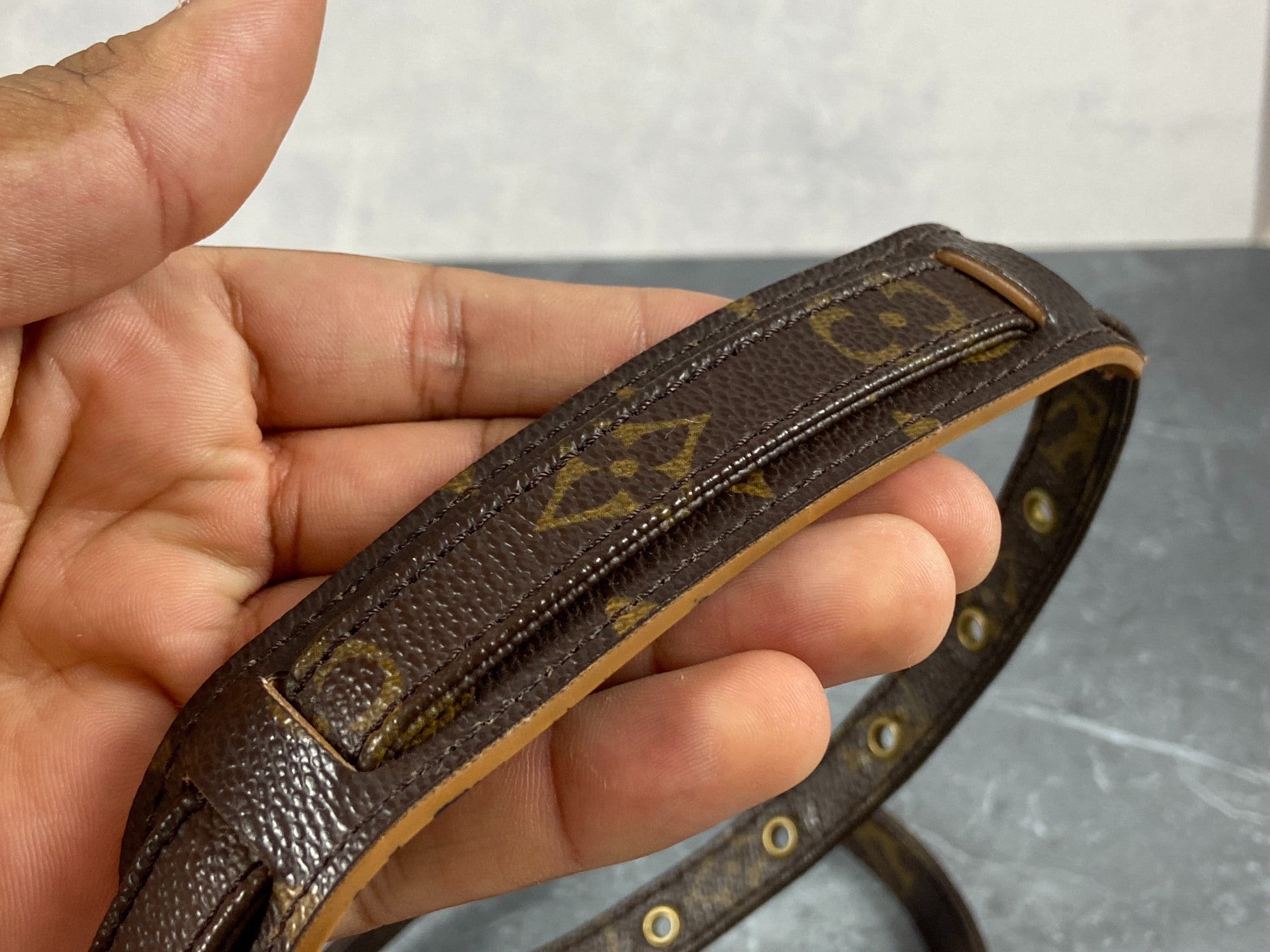 Louis Vuitton Monogram Canvas adjustable Shoulder Strap