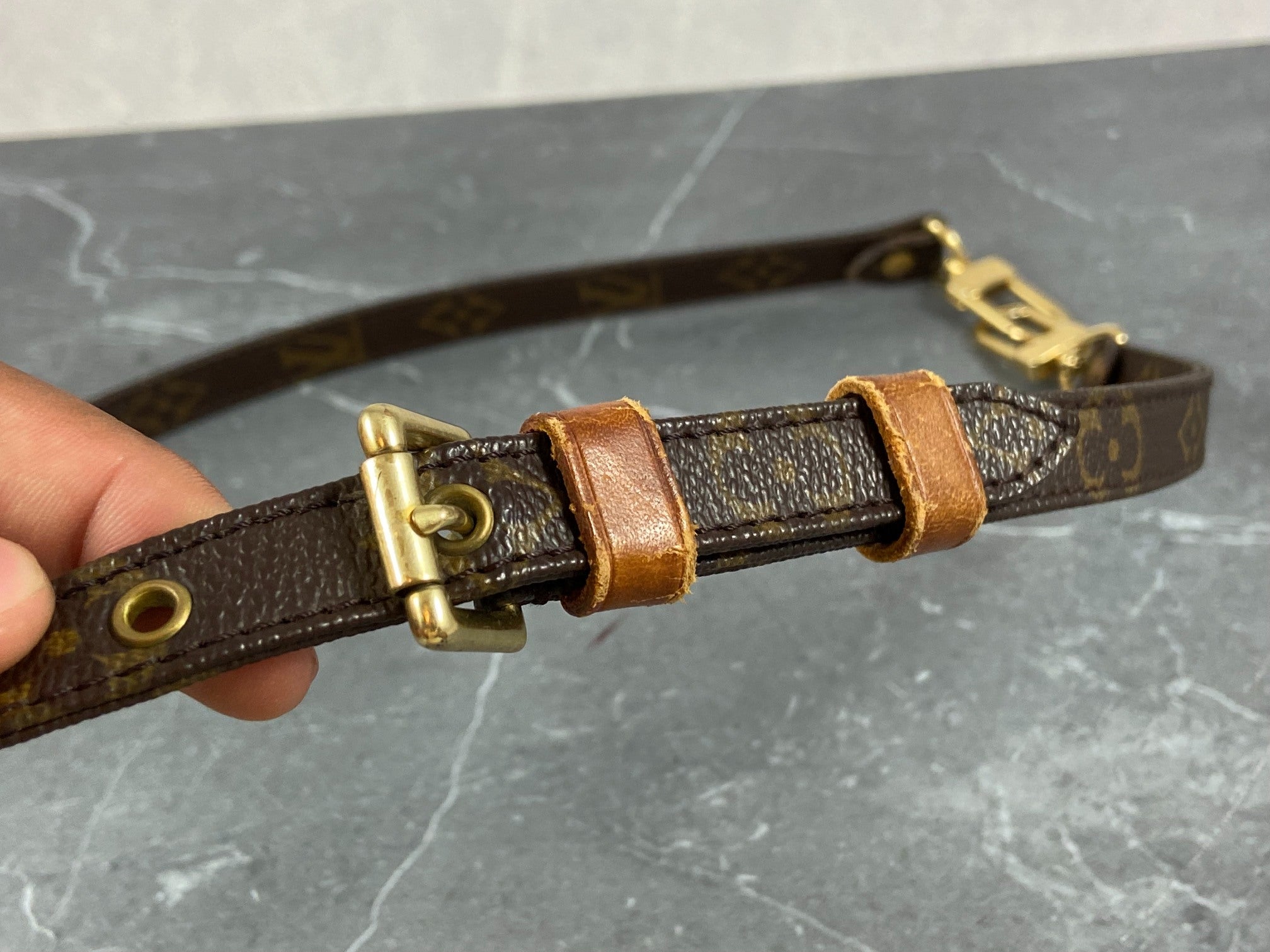 Louis Vuitton Monogram Canvas adjustable Shoulder Strap