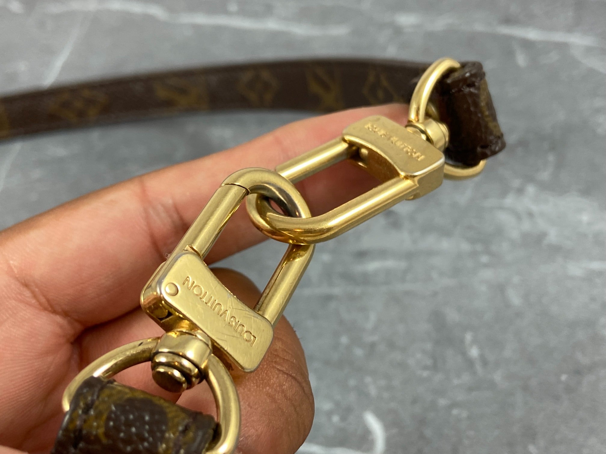 Louis Vuitton Monogram Canvas adjustable Shoulder Strap