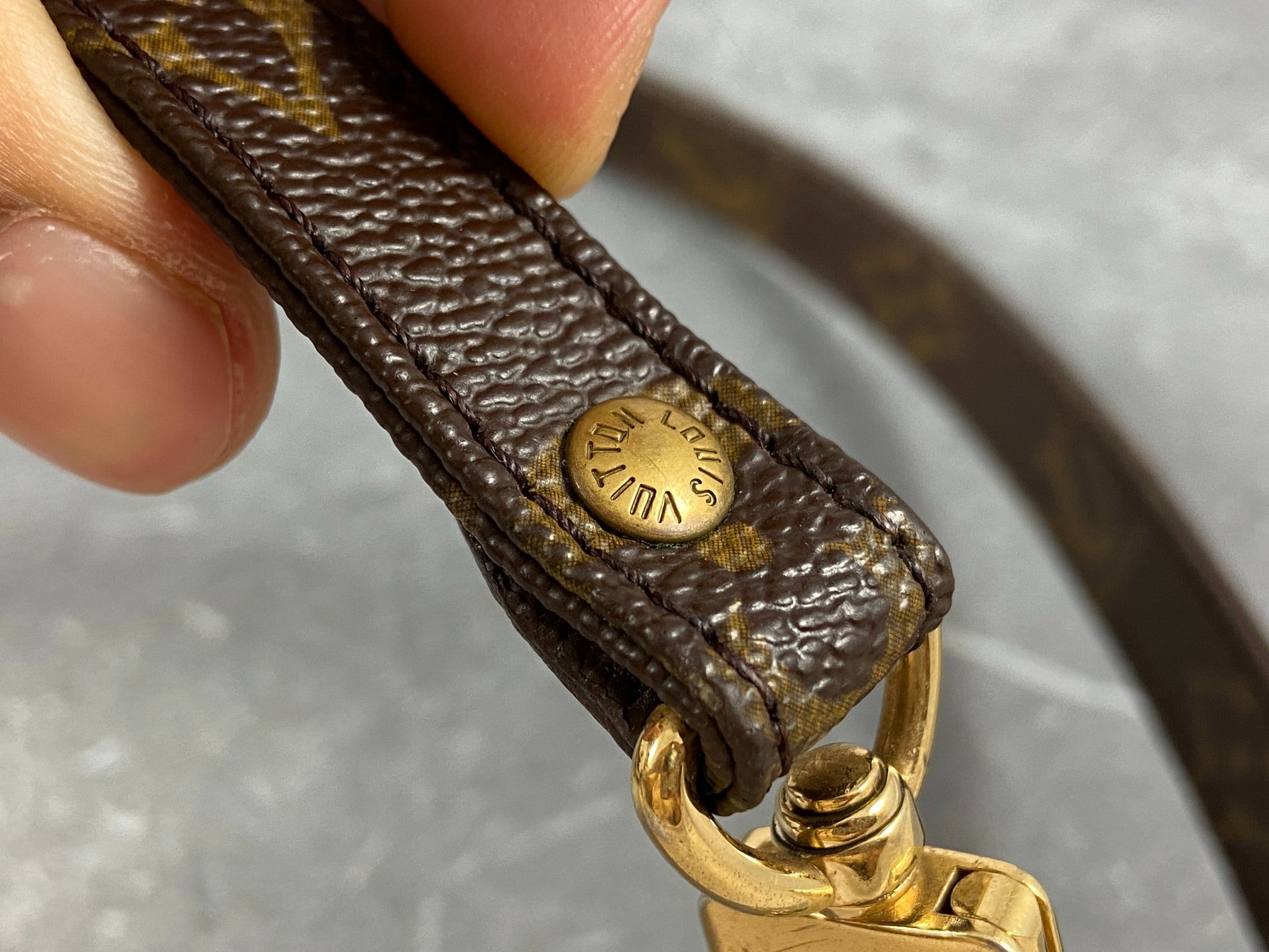 Louis Vuitton Monogram Canvas adjustable Shoulder Strap