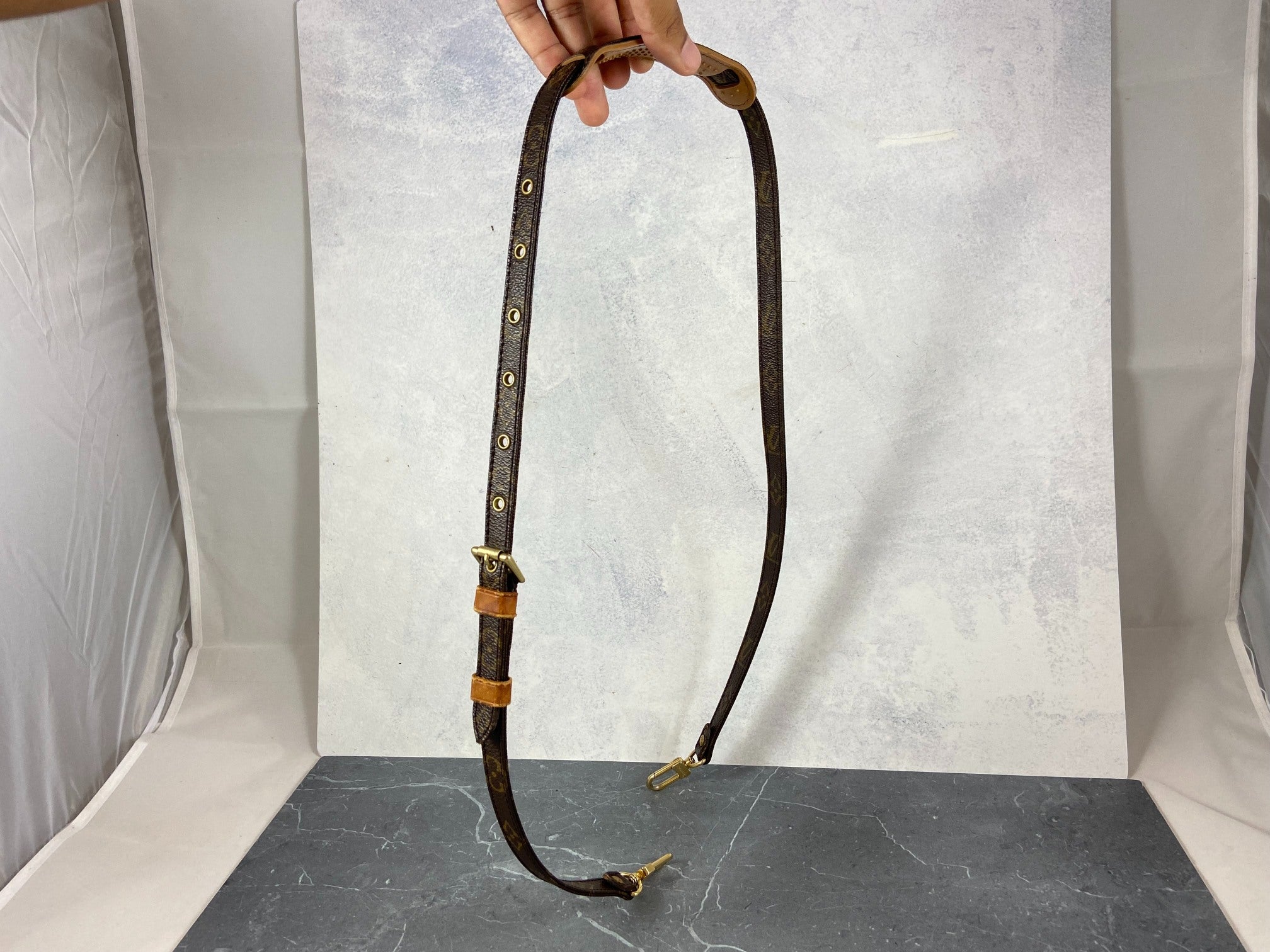 Louis Vuitton Monogram Canvas adjustable Shoulder Strap