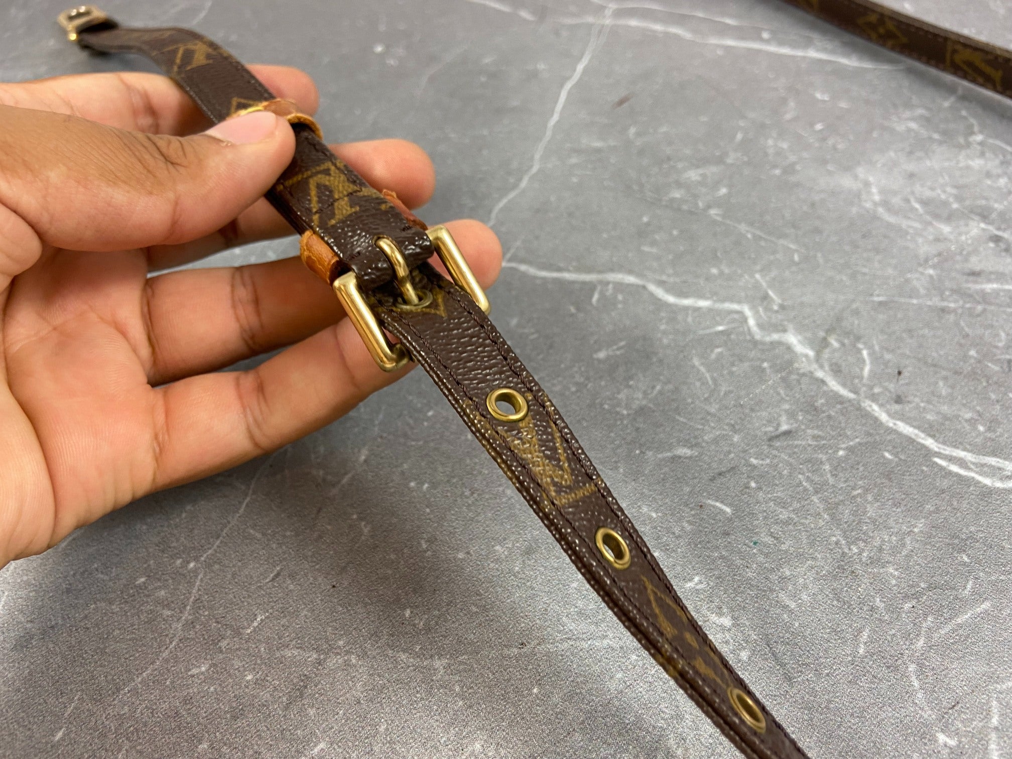 Louis Vuitton Monogram Canvas adjustable Shoulder Strap