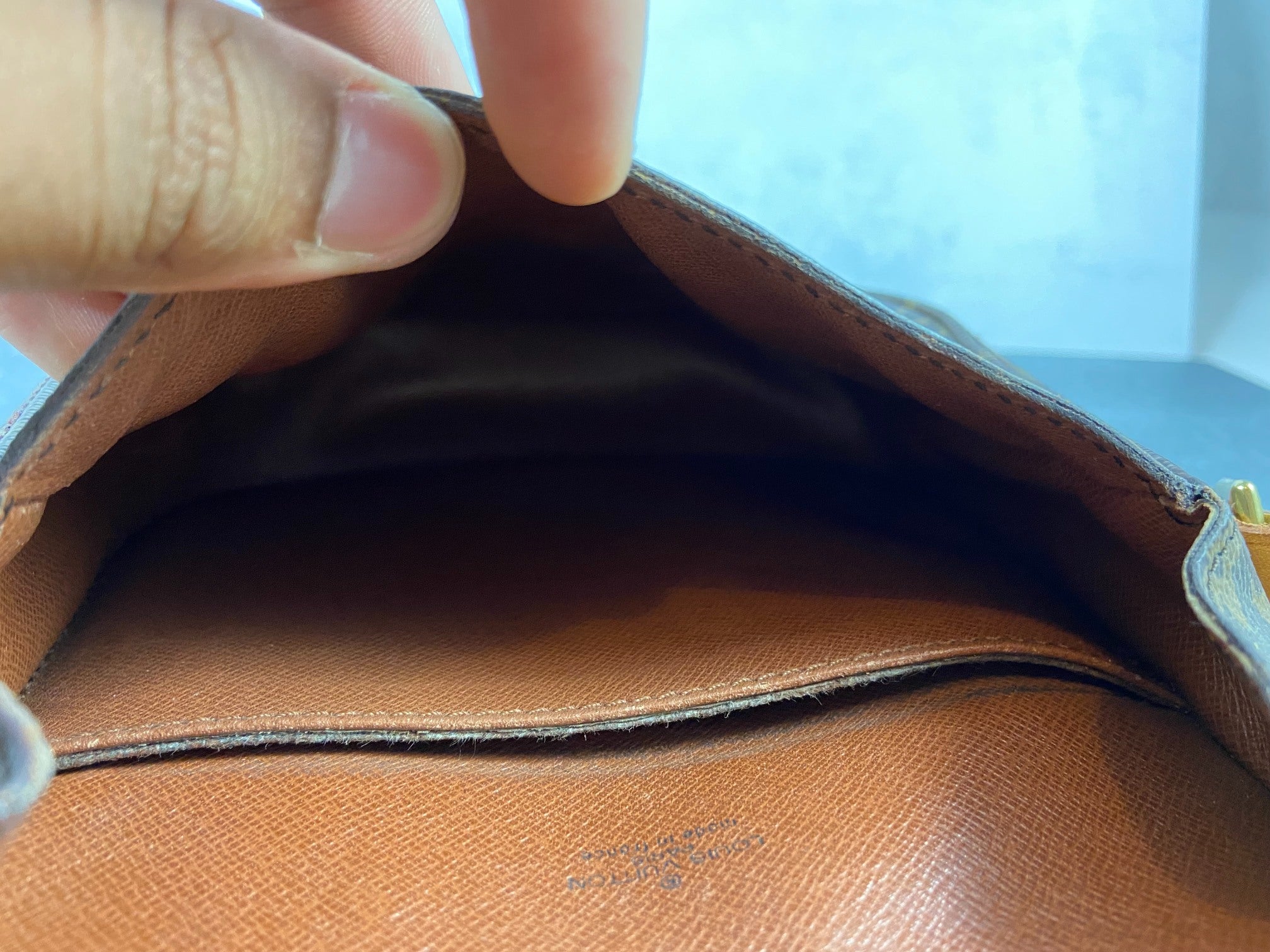 Louis Vuitton Mini Saint Cloud Shoulder Bag Monogram Canvas